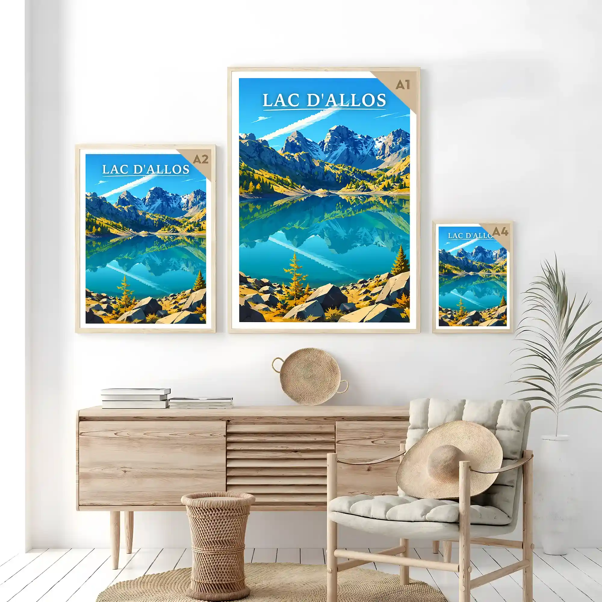 Affiche - Lac d'Allos - Image 7