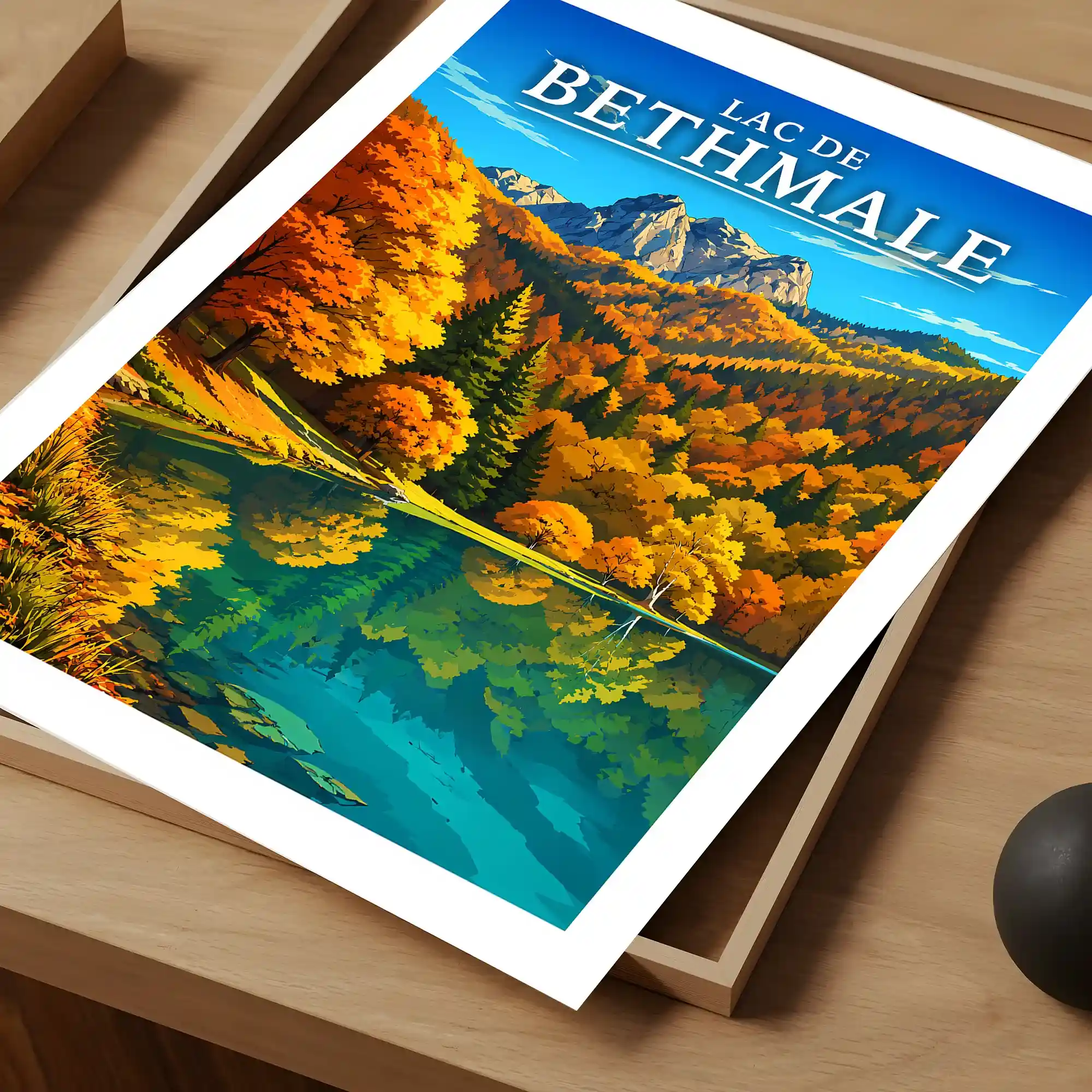 Affiche - Lac de Bethmale - Image 4