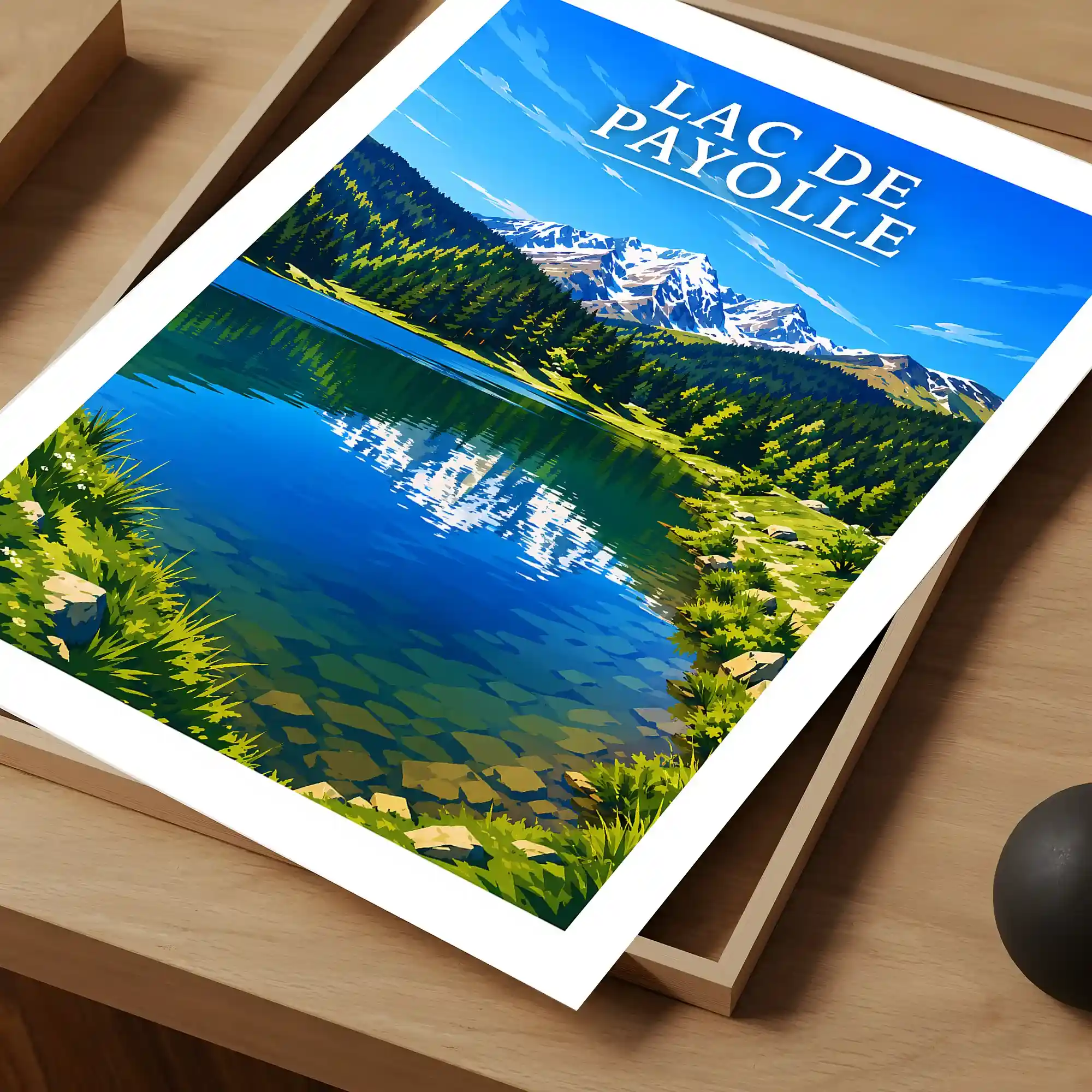 Affiche - Lac de Payolle - Image 4