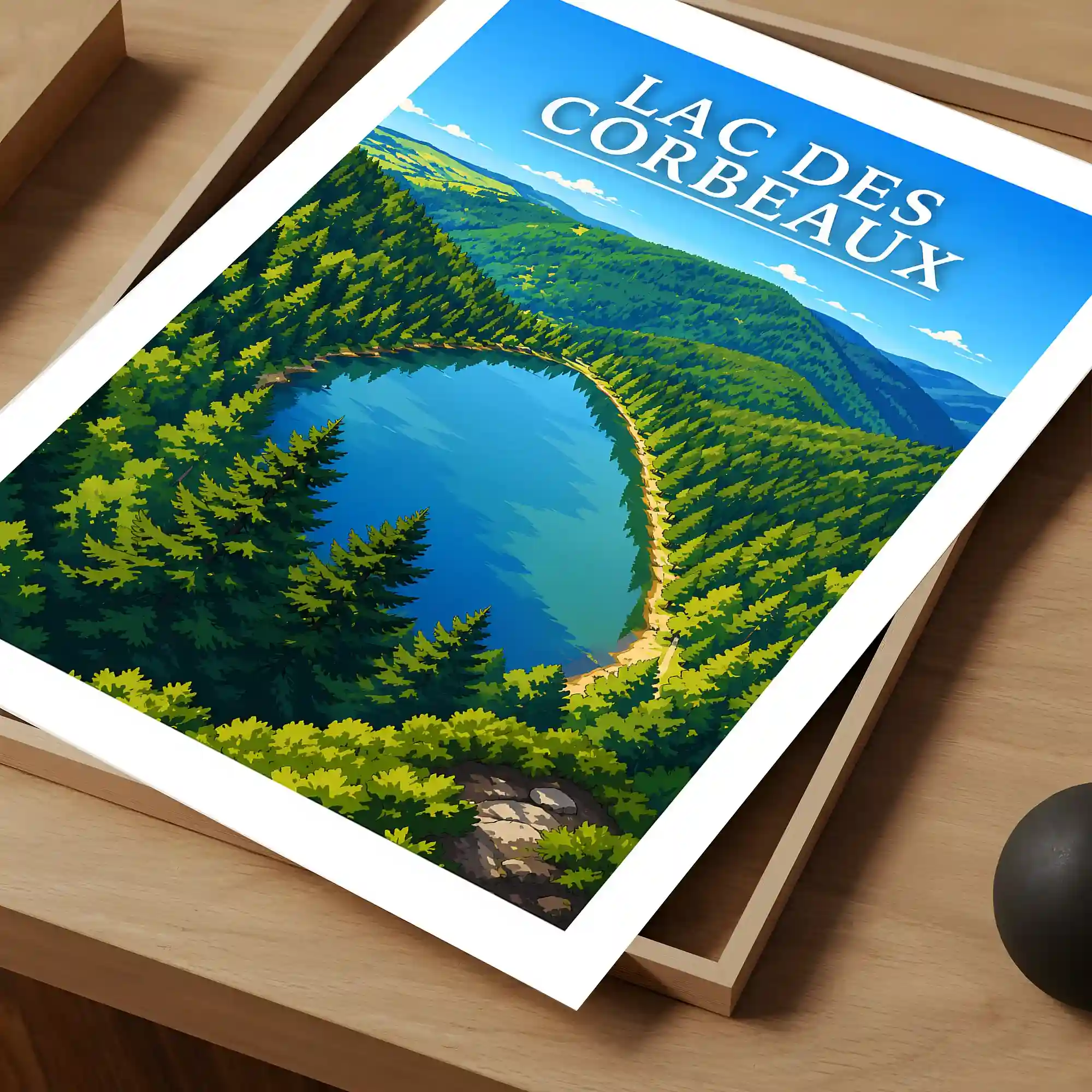 Affiche - Lac des Corbeaux - Image 4