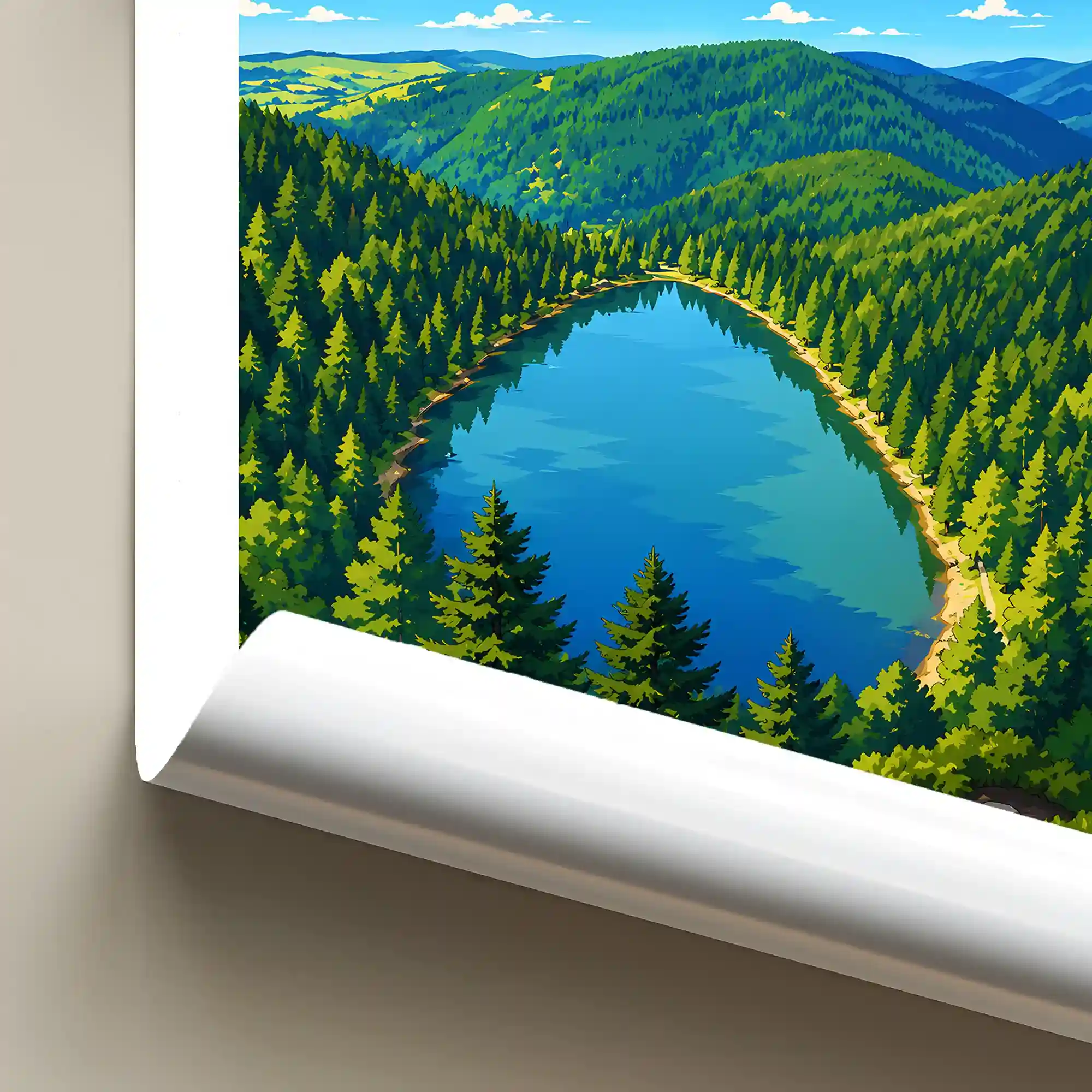 Affiche - Lac des Corbeaux - Image 6