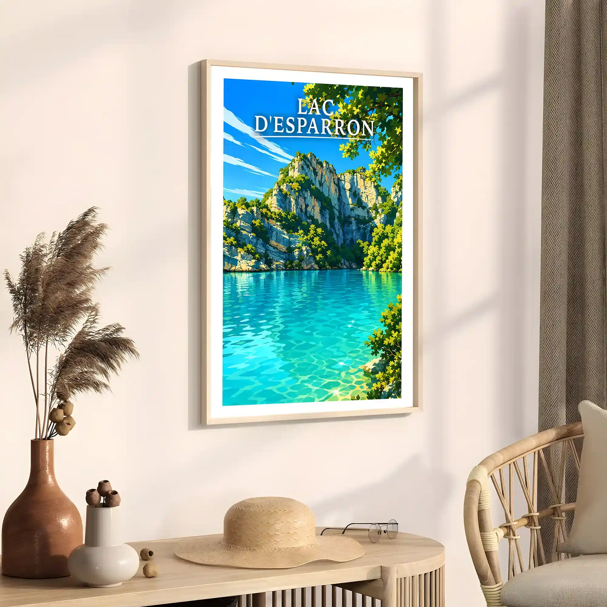 Affiche - Lac d'Esparron - Image 3