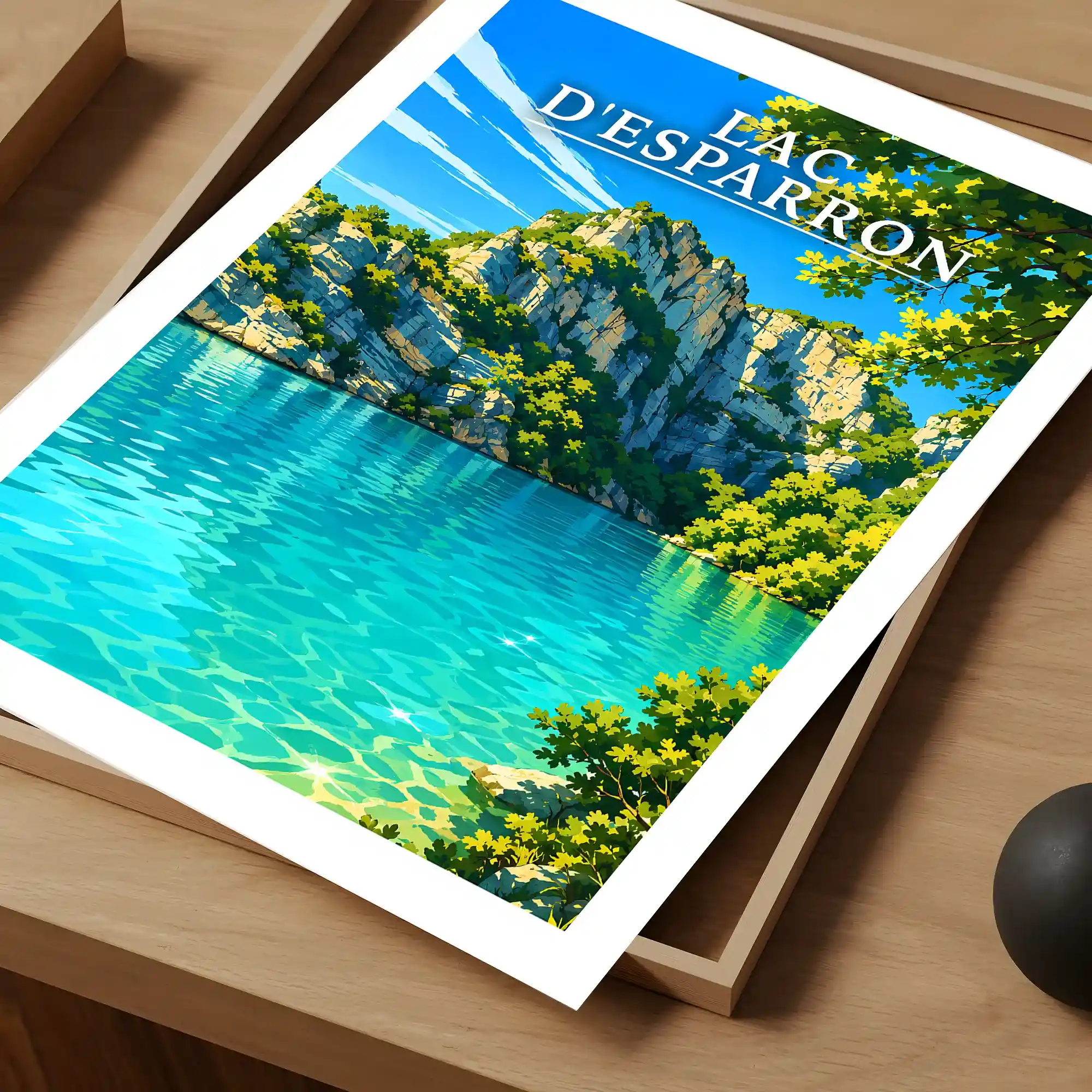 Affiche - Lac d'Esparron - Image 4