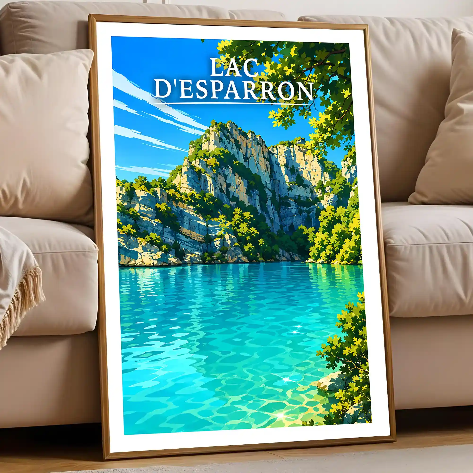 Affiche - Lac d'Esparron - Image 5