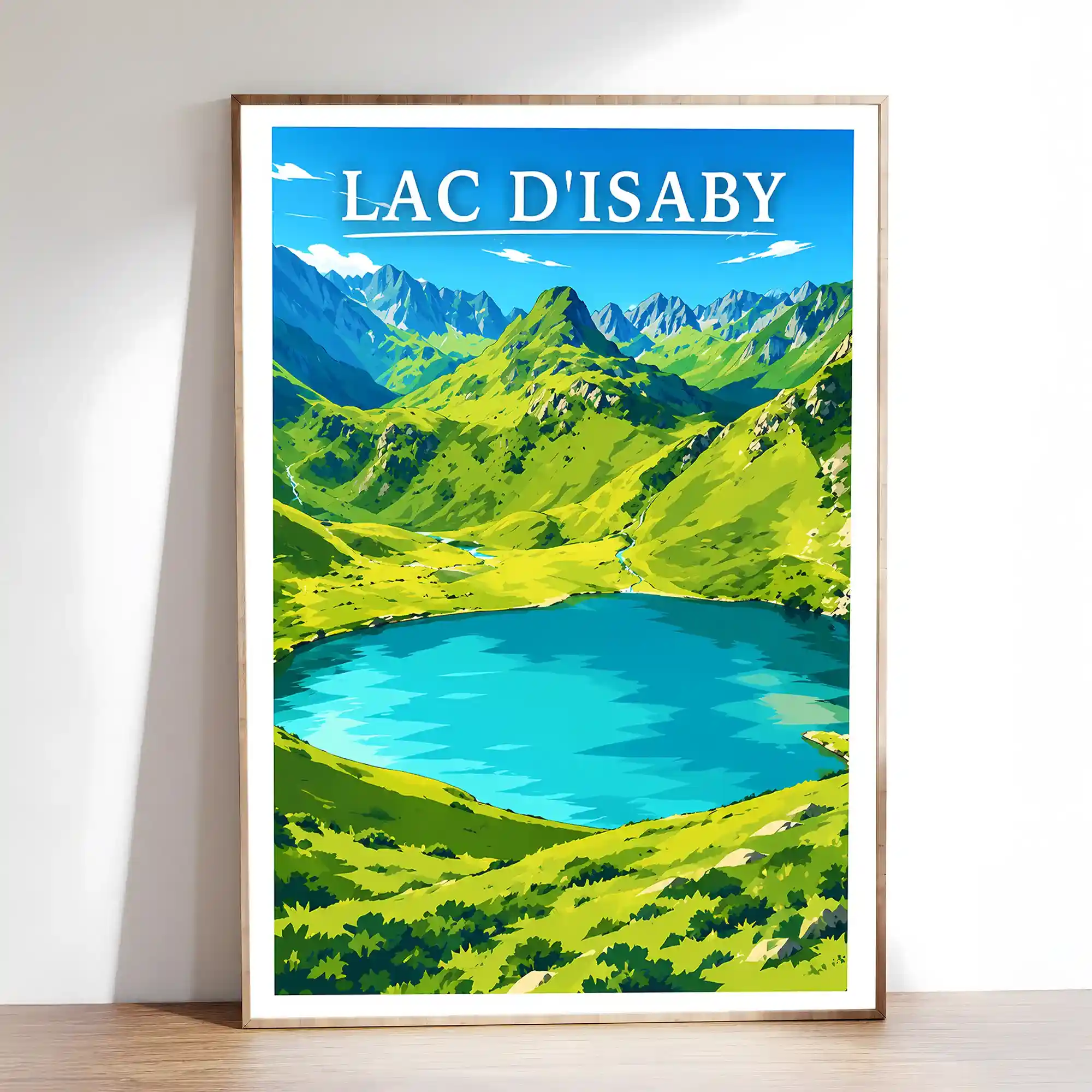 Affiche - Lac d'Isaby - Image 2
