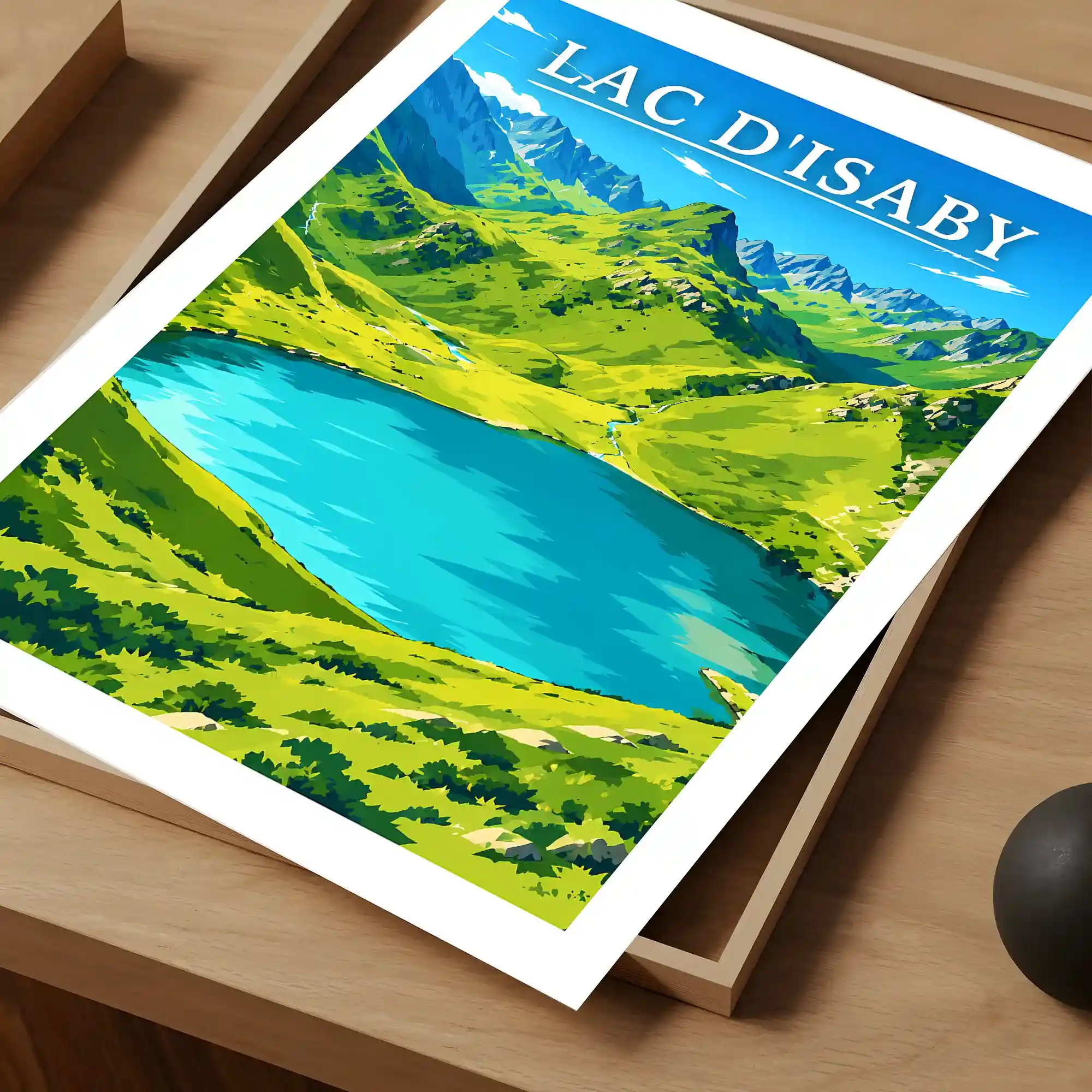 Affiche - Lac d'Isaby - Image 4