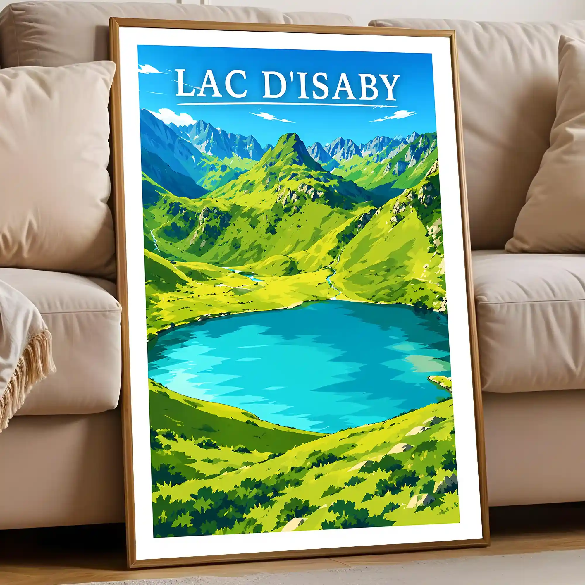 Affiche - Lac d'Isaby - Image 5