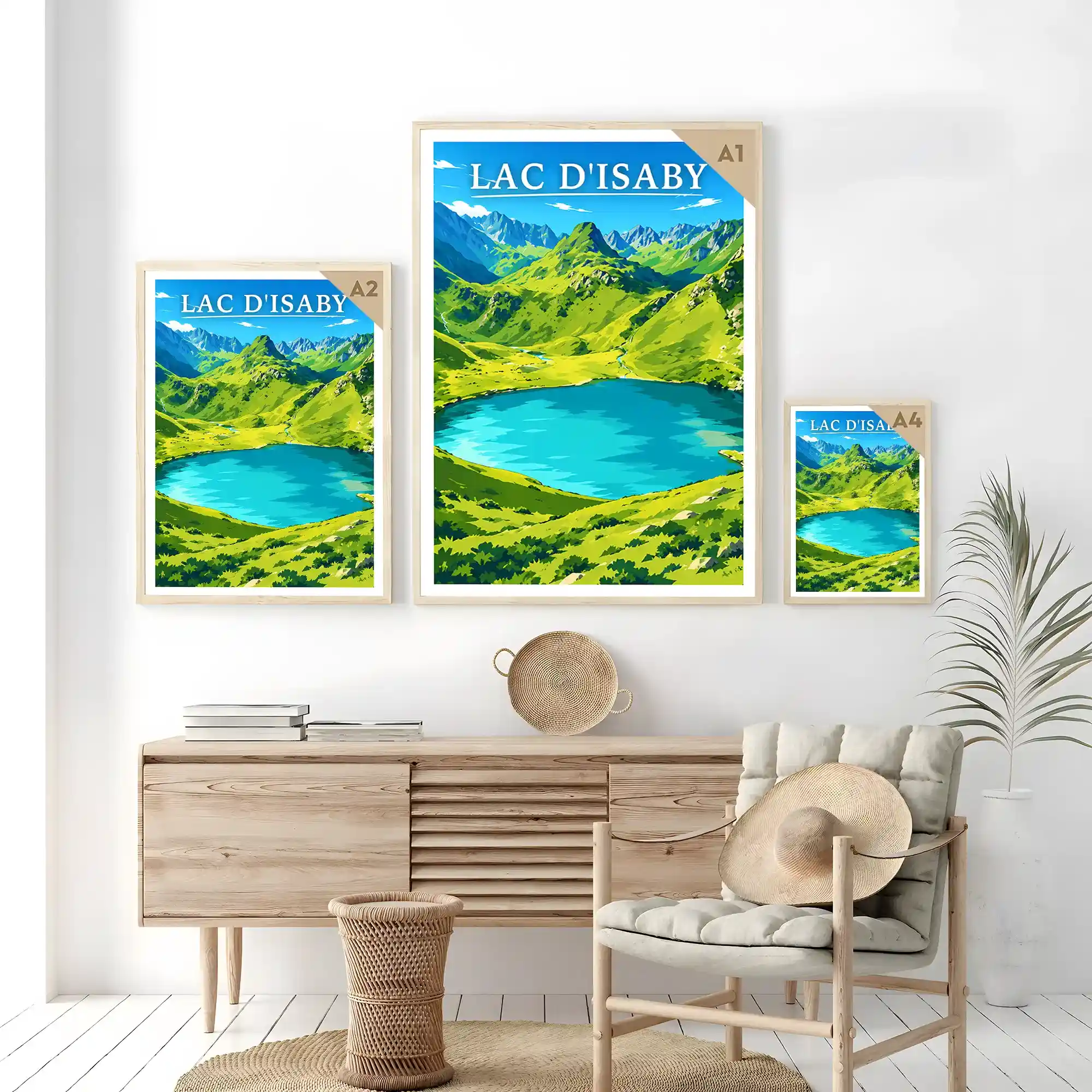 Affiche - Lac d'Isaby - Image 7