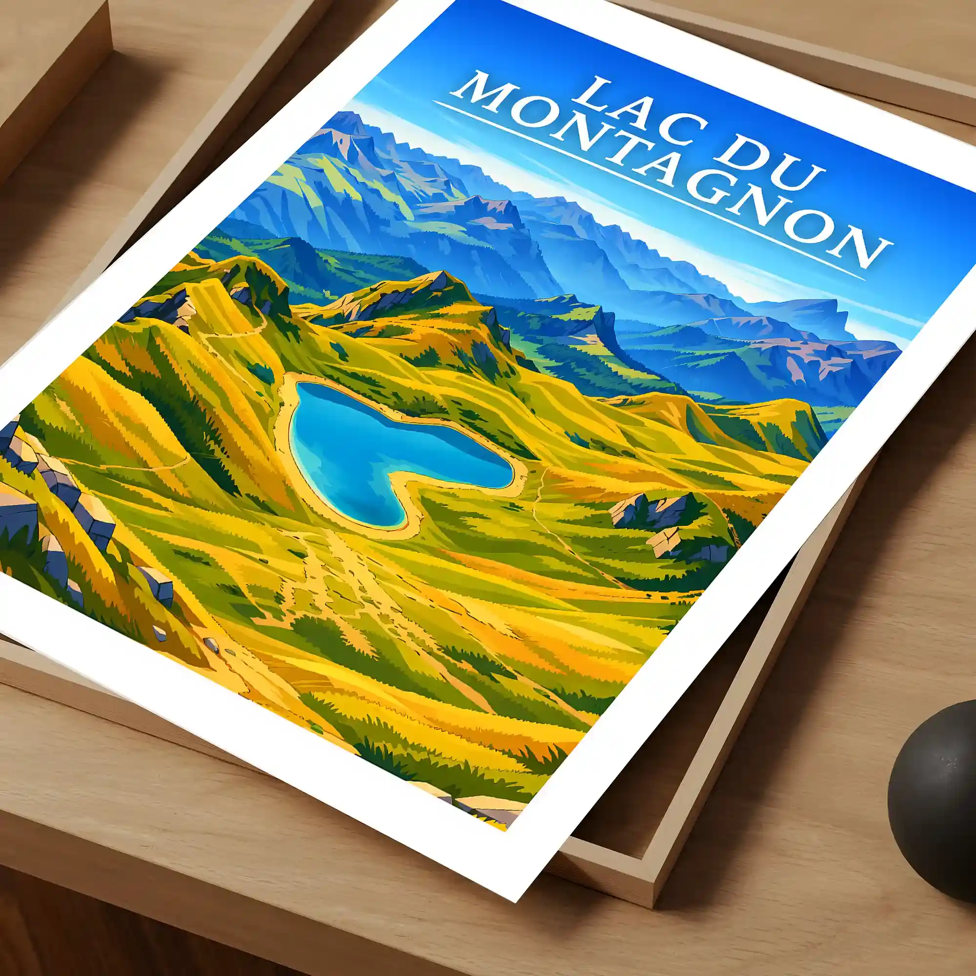 Affiche - Lac du Montagnon - Image 4