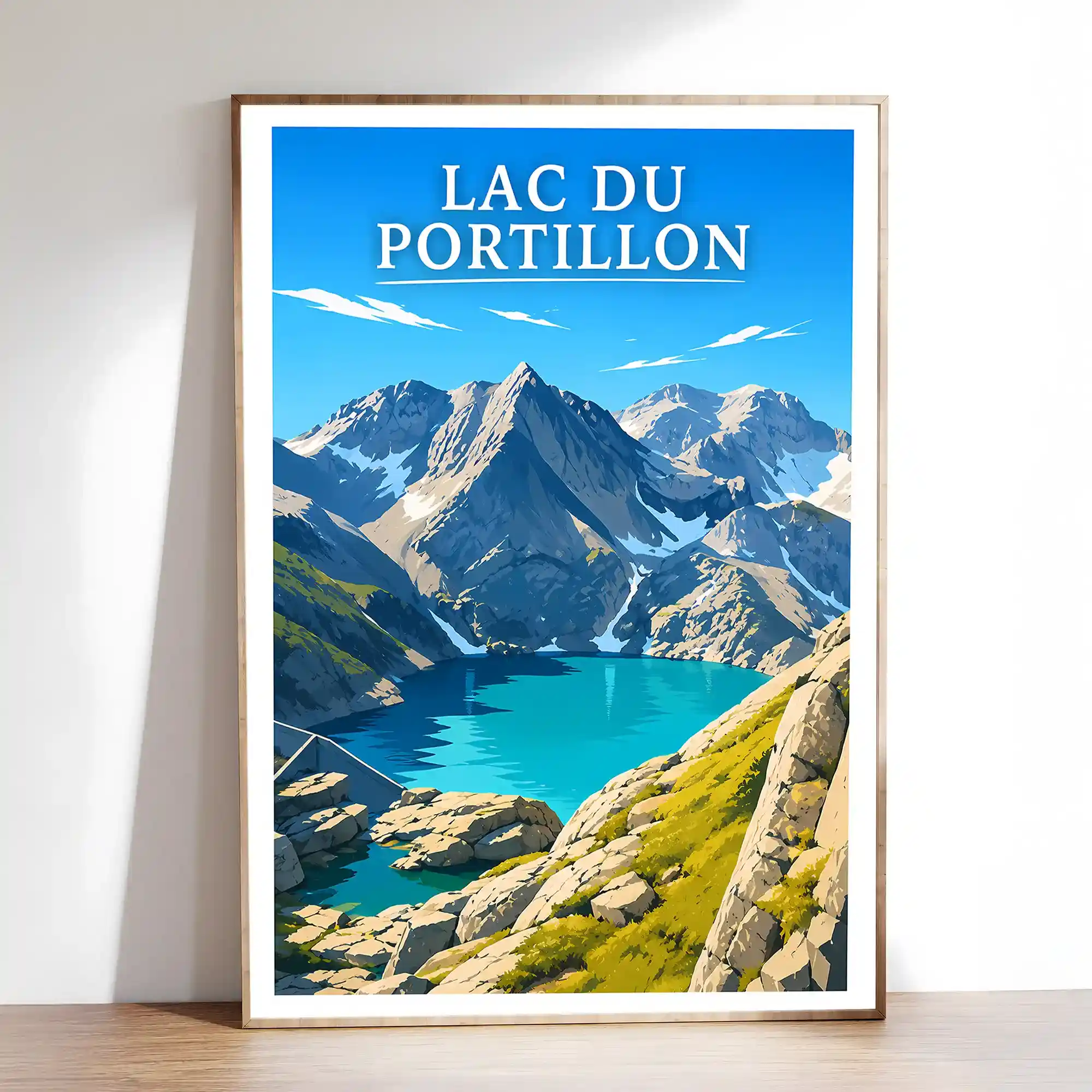 Affiche - Lac du Portillon - Image 2