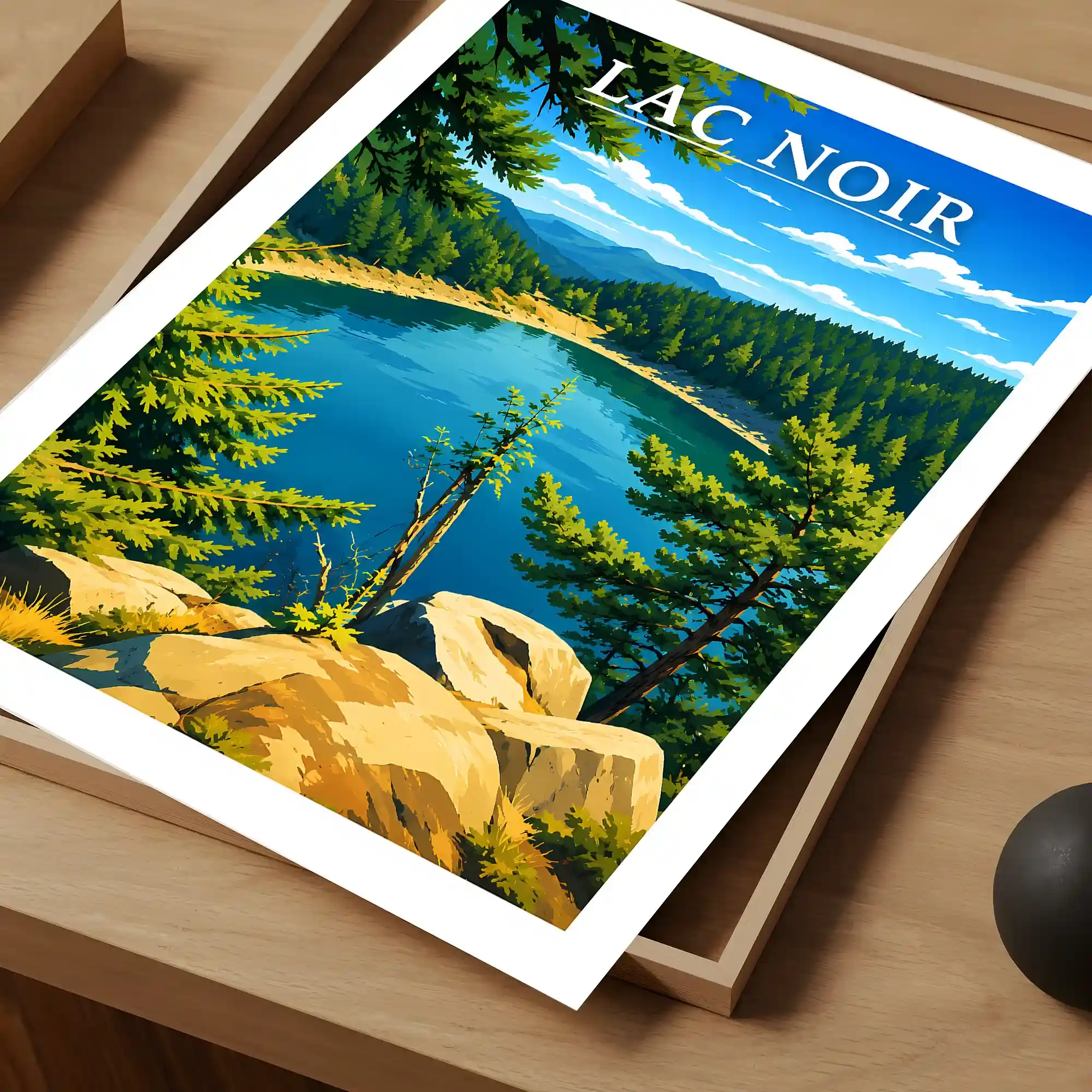 Affiche - Lac Noir - Image 4