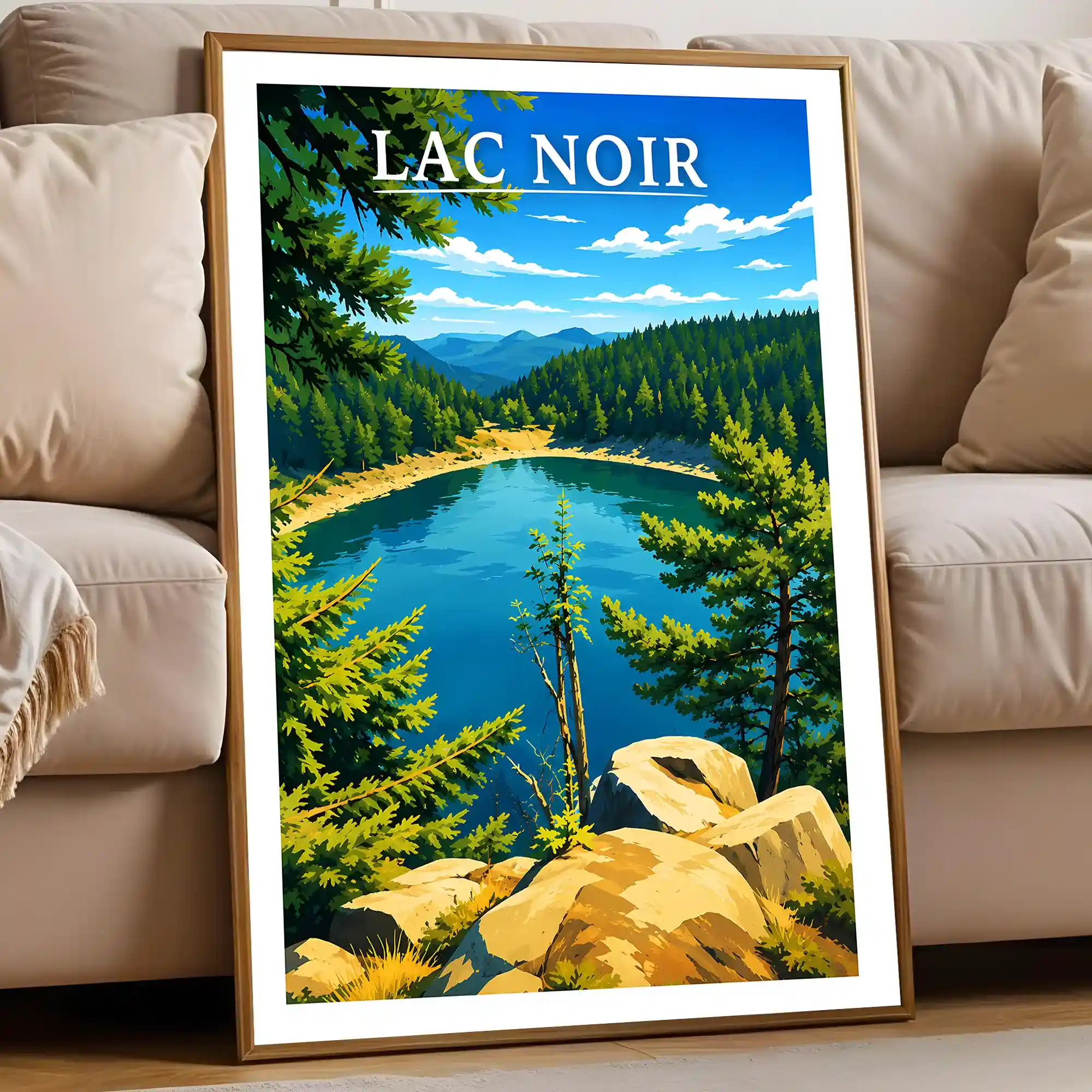 Affiche - Lac Noir - Image 5