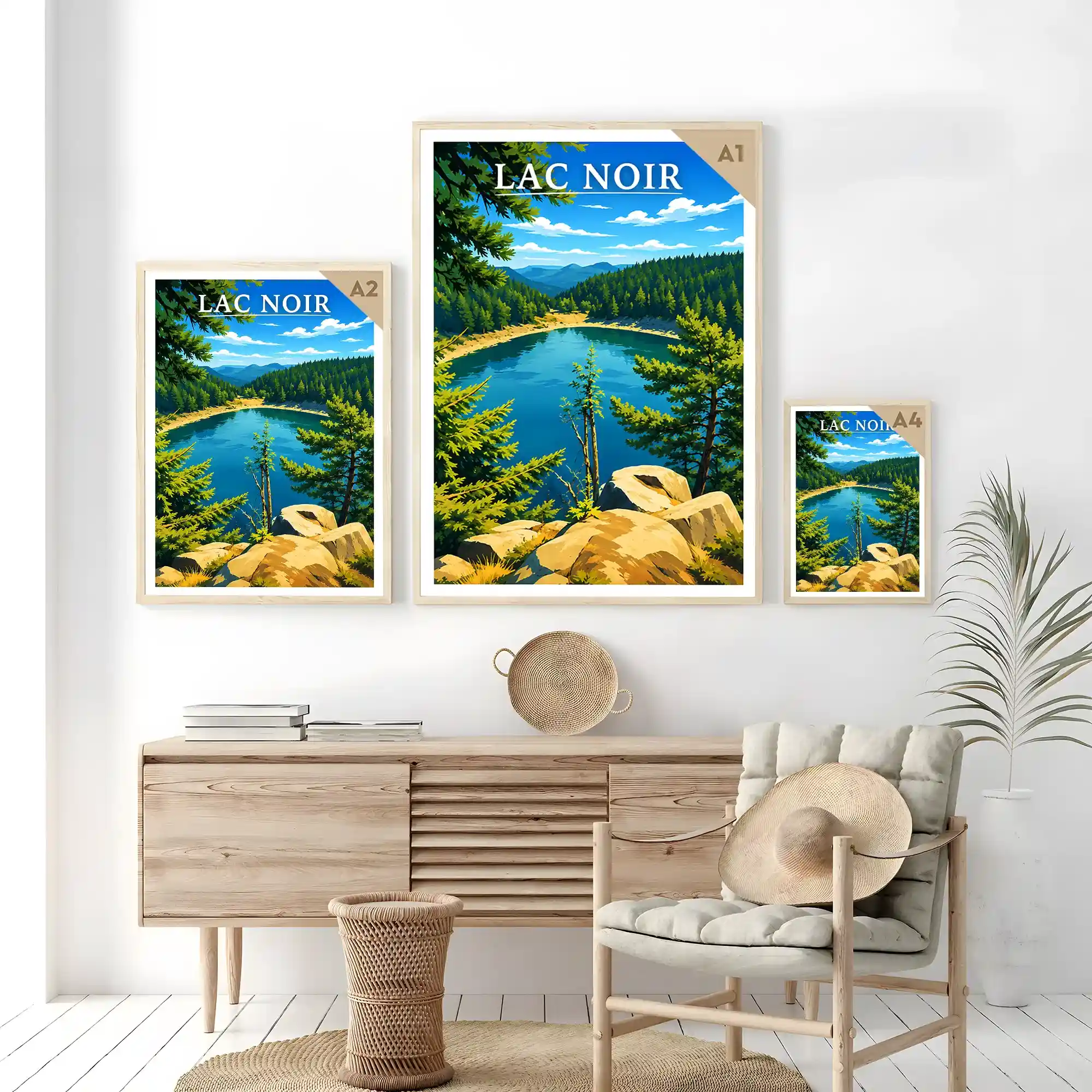 Affiche - Lac Noir - Image 7