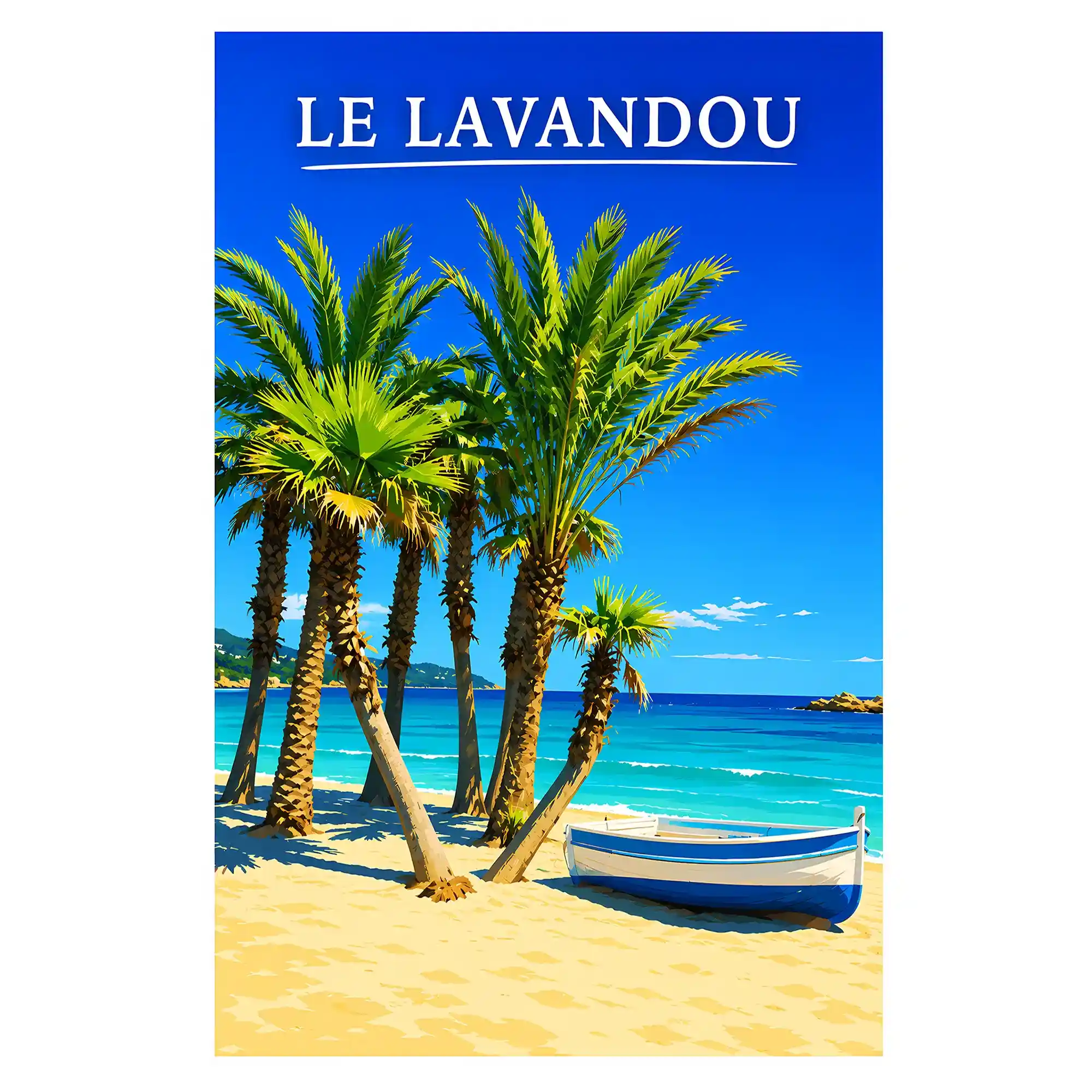Affiche - Le Lavandou