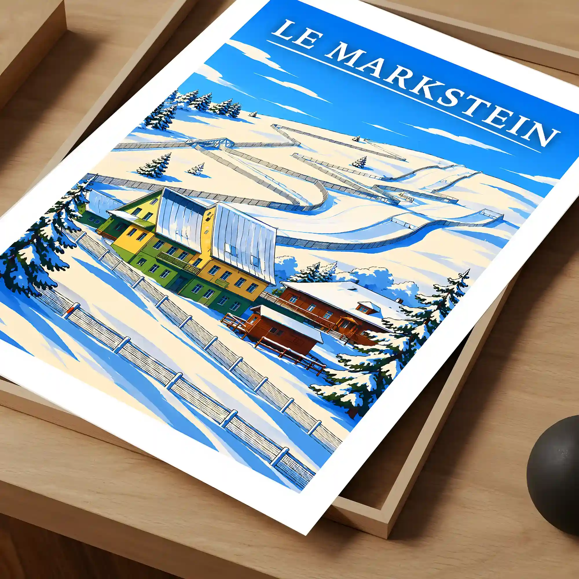 Affiche - Le Markstein - Image 4