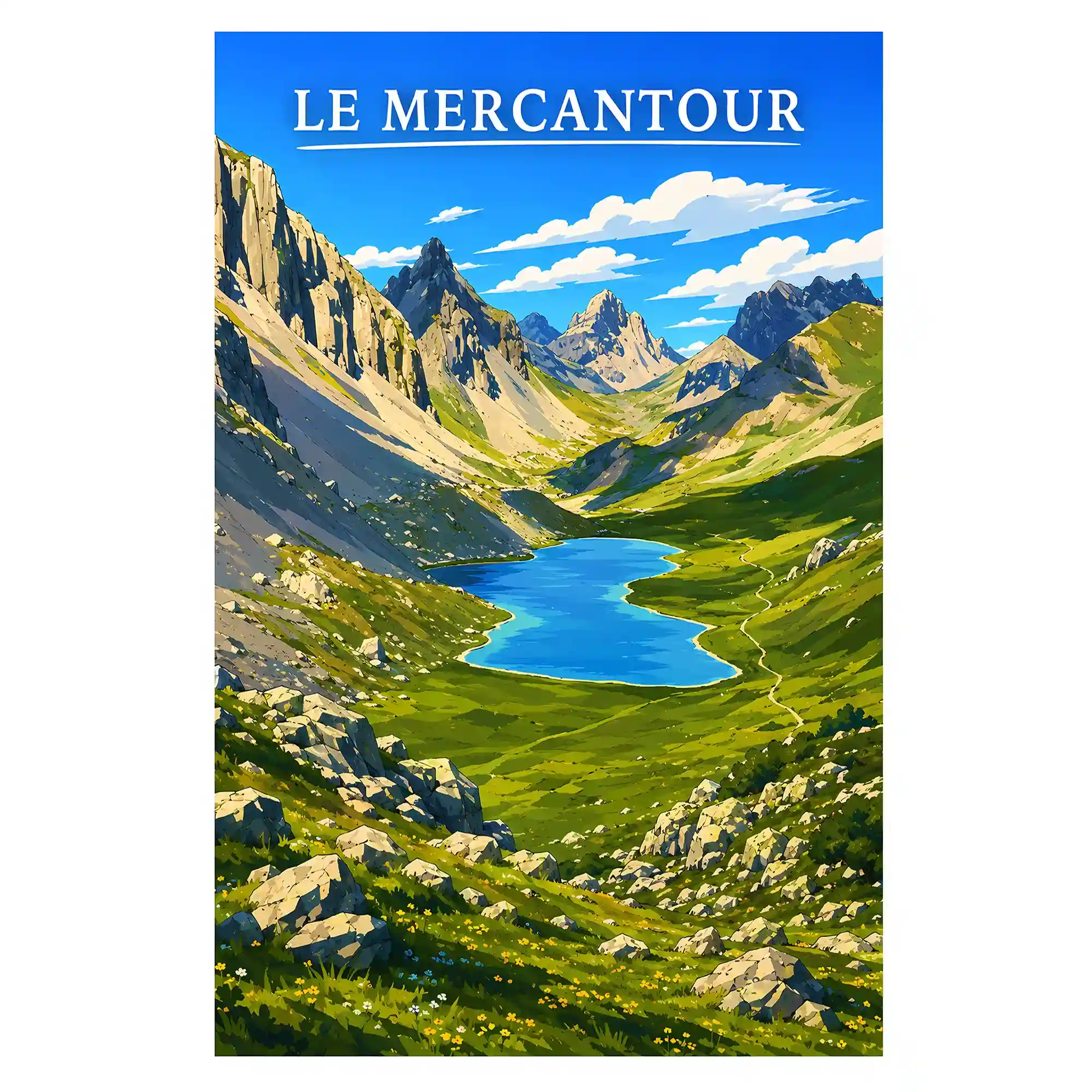 Affiche - Le Mercantour