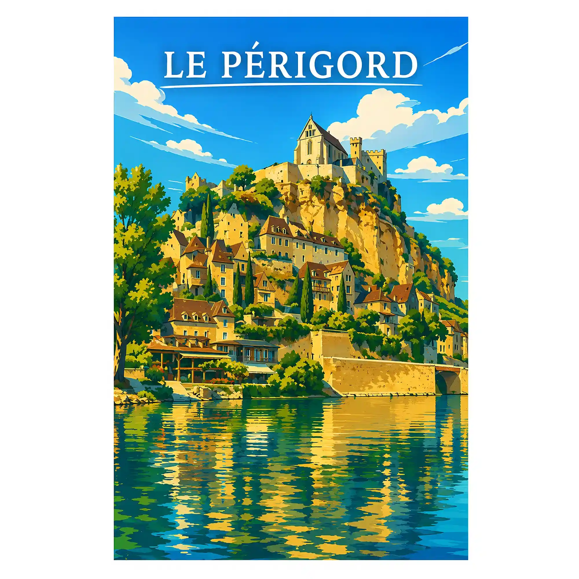 Affiche - Le Périgord
