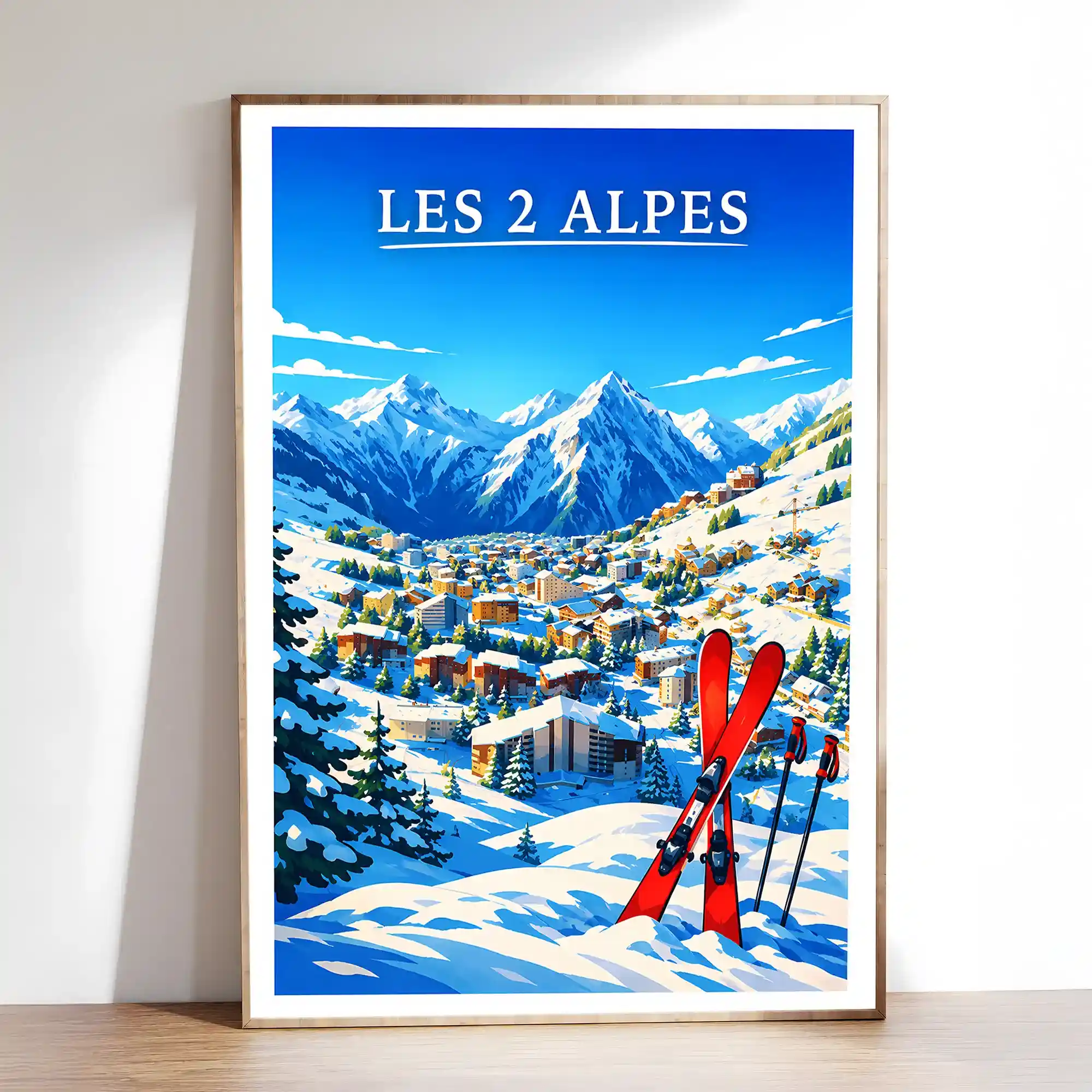 Affiche - Les 2 Alpes - Image 2