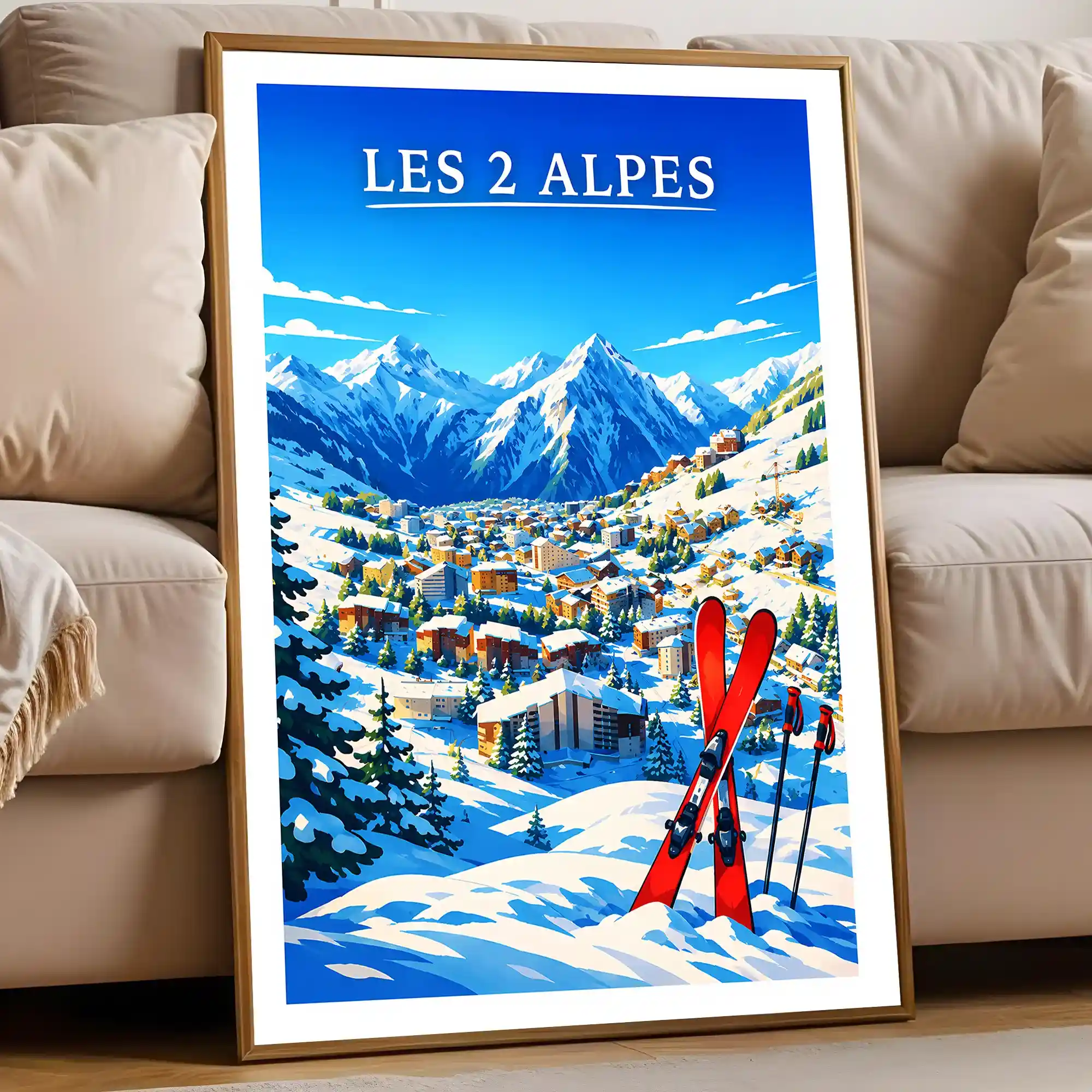 Affiche - Les 2 Alpes - Image 5