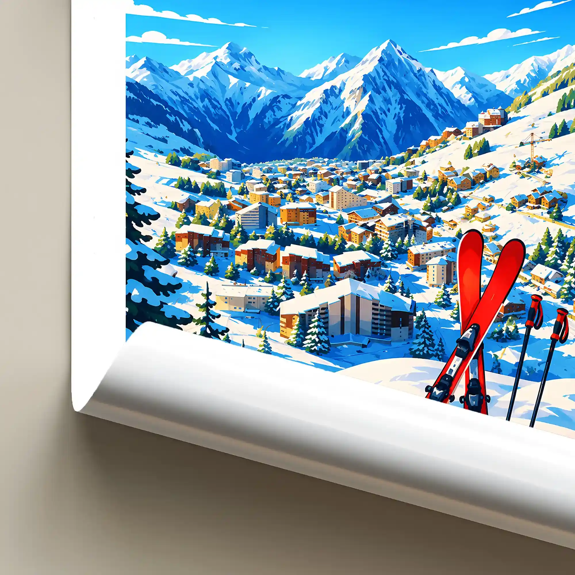 Affiche - Les 2 Alpes - Image 6