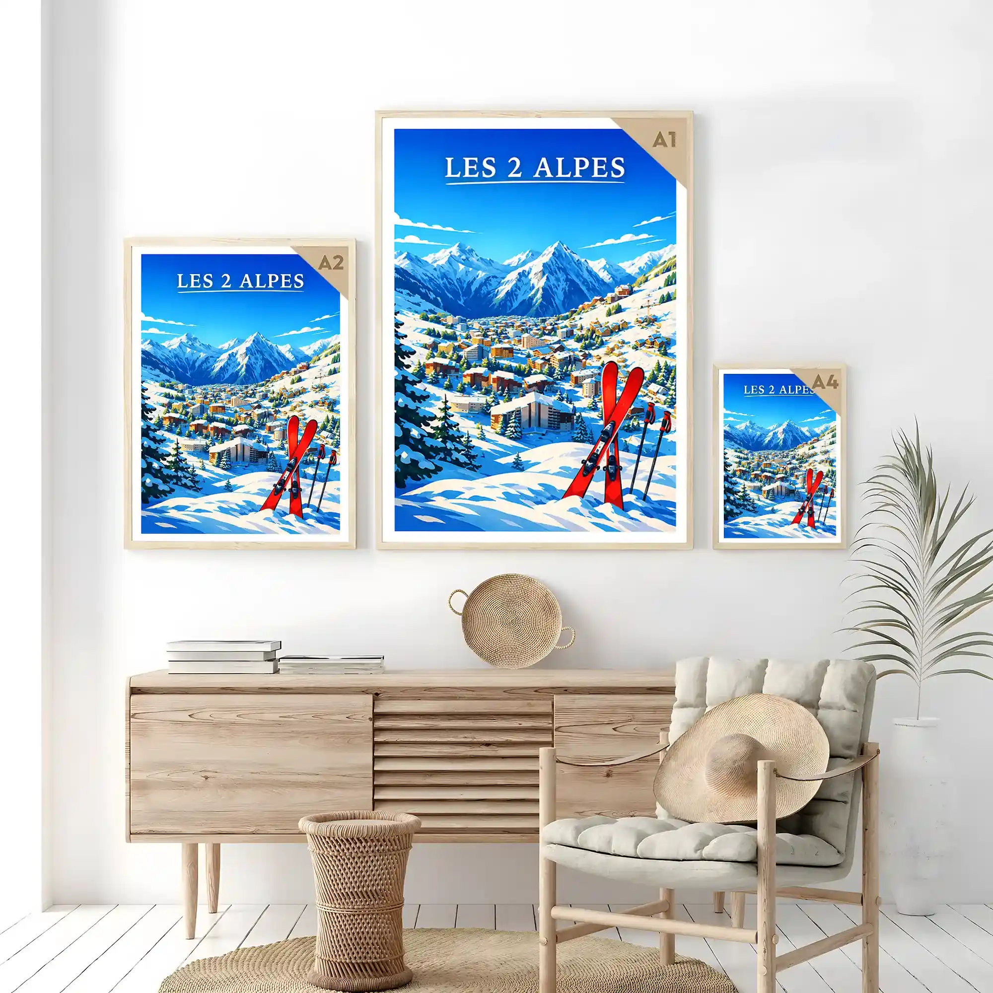 Affiche - Les 2 Alpes - Image 7