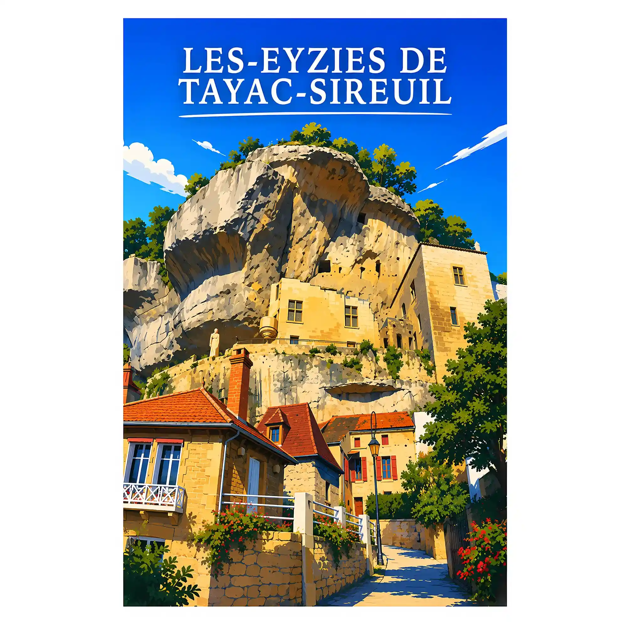 Affiche - Les Eyzies-de-Tayac-Sireuil