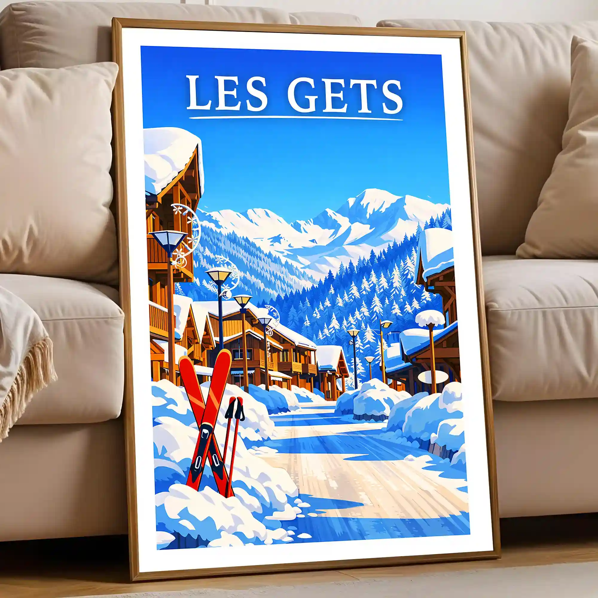 Affiche - Les Gets - Image 5