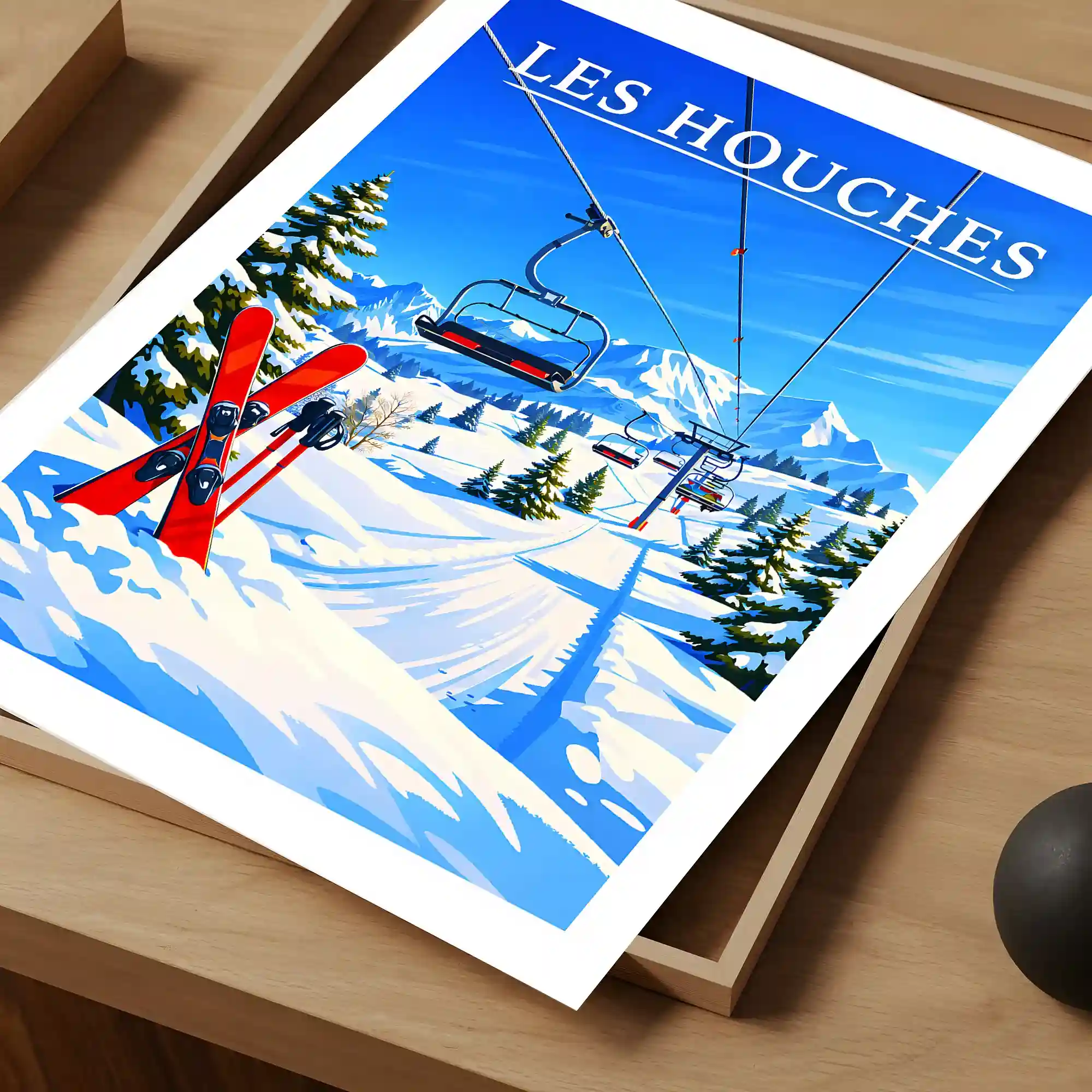 Affiche - Les Houches - Image 4