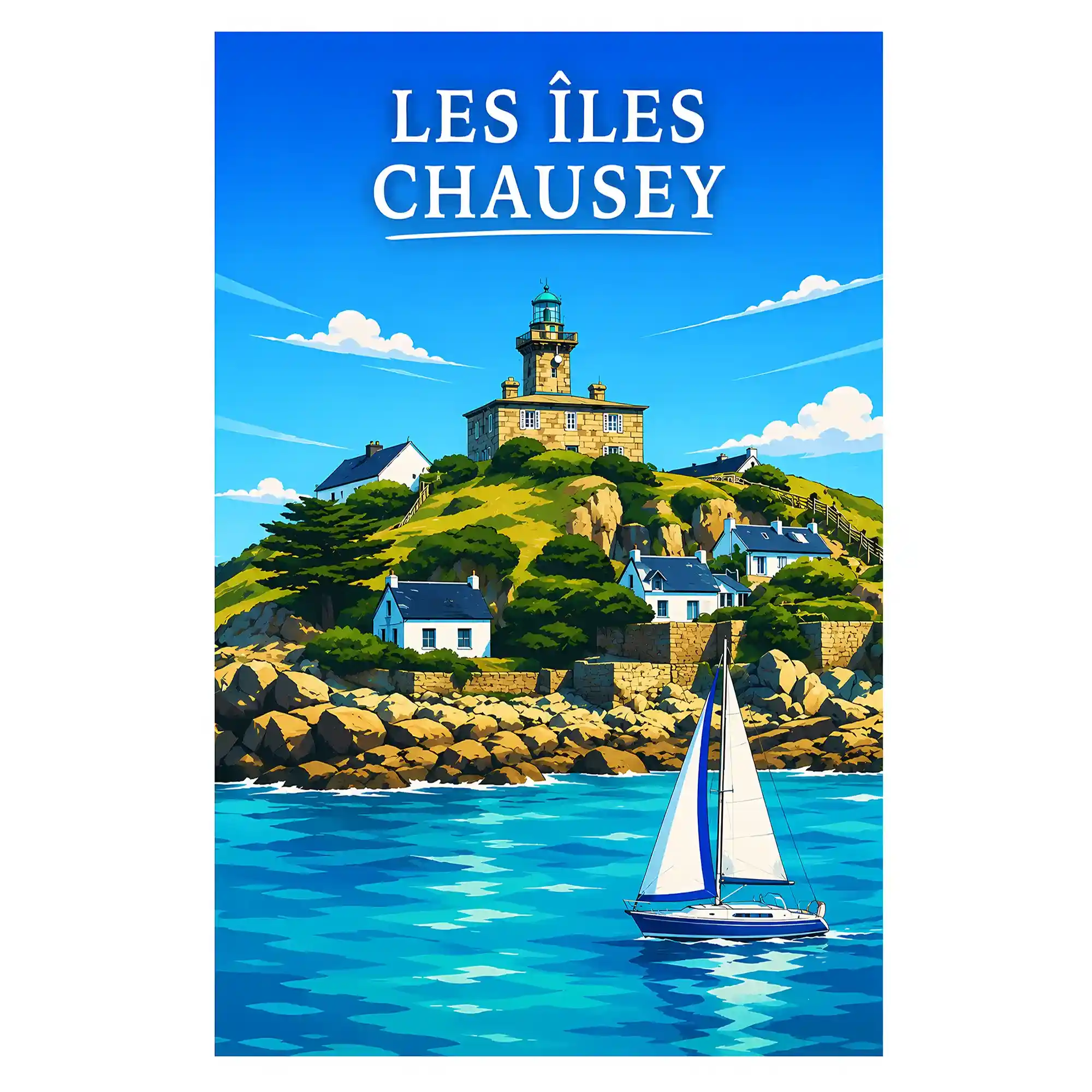 Affiche - Les Îles Chausey