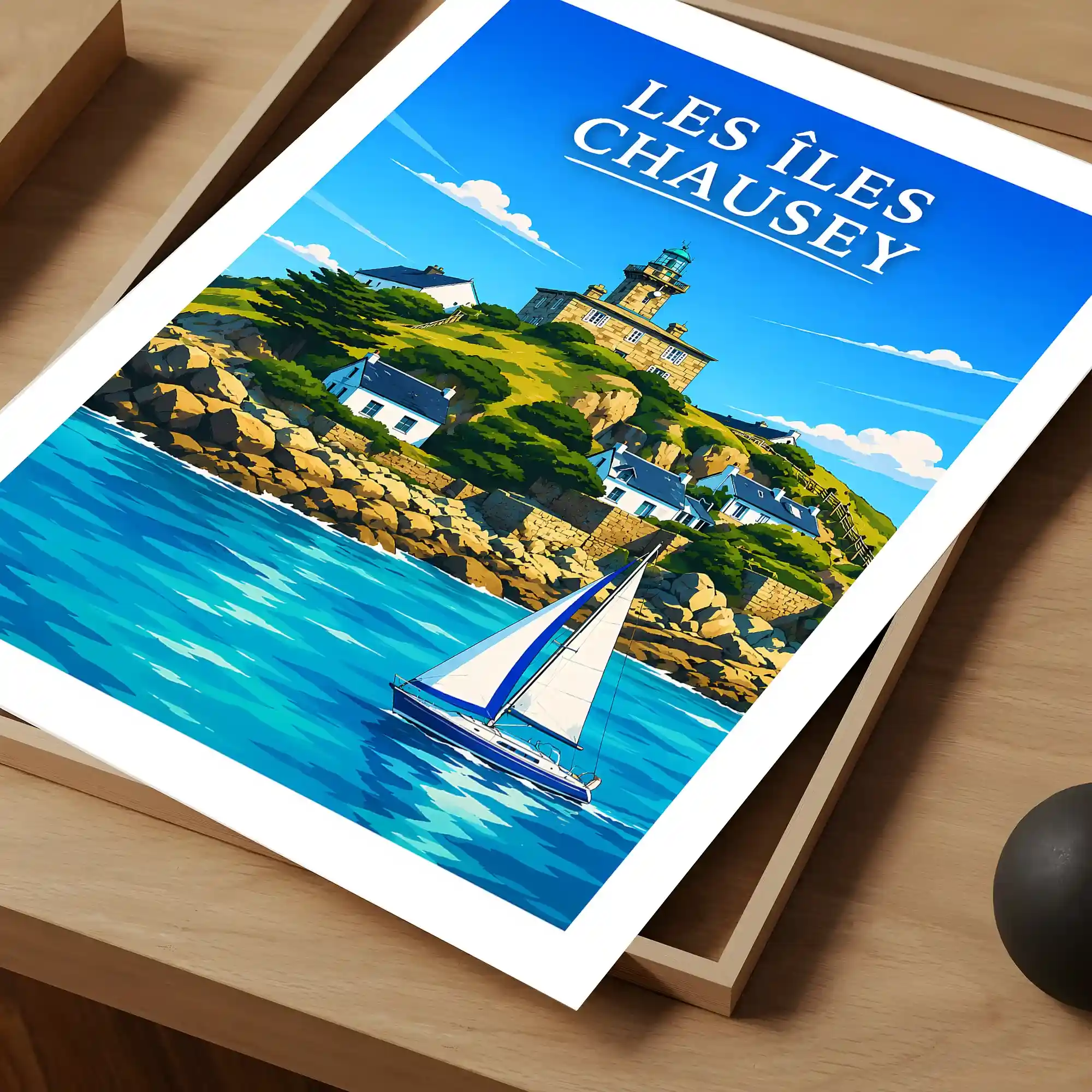 Affiche - Les Îles Chausey - Image 4