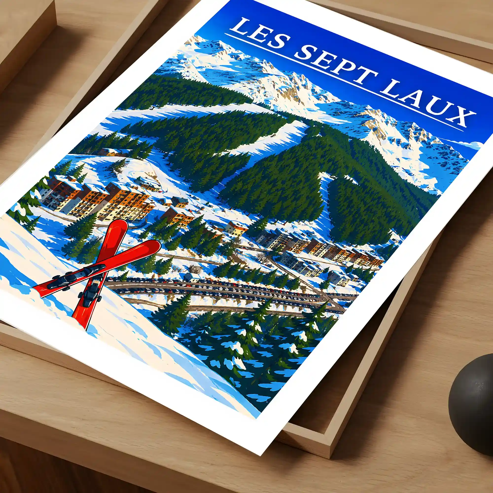 Affiche - Les Sept Laux - Image 4