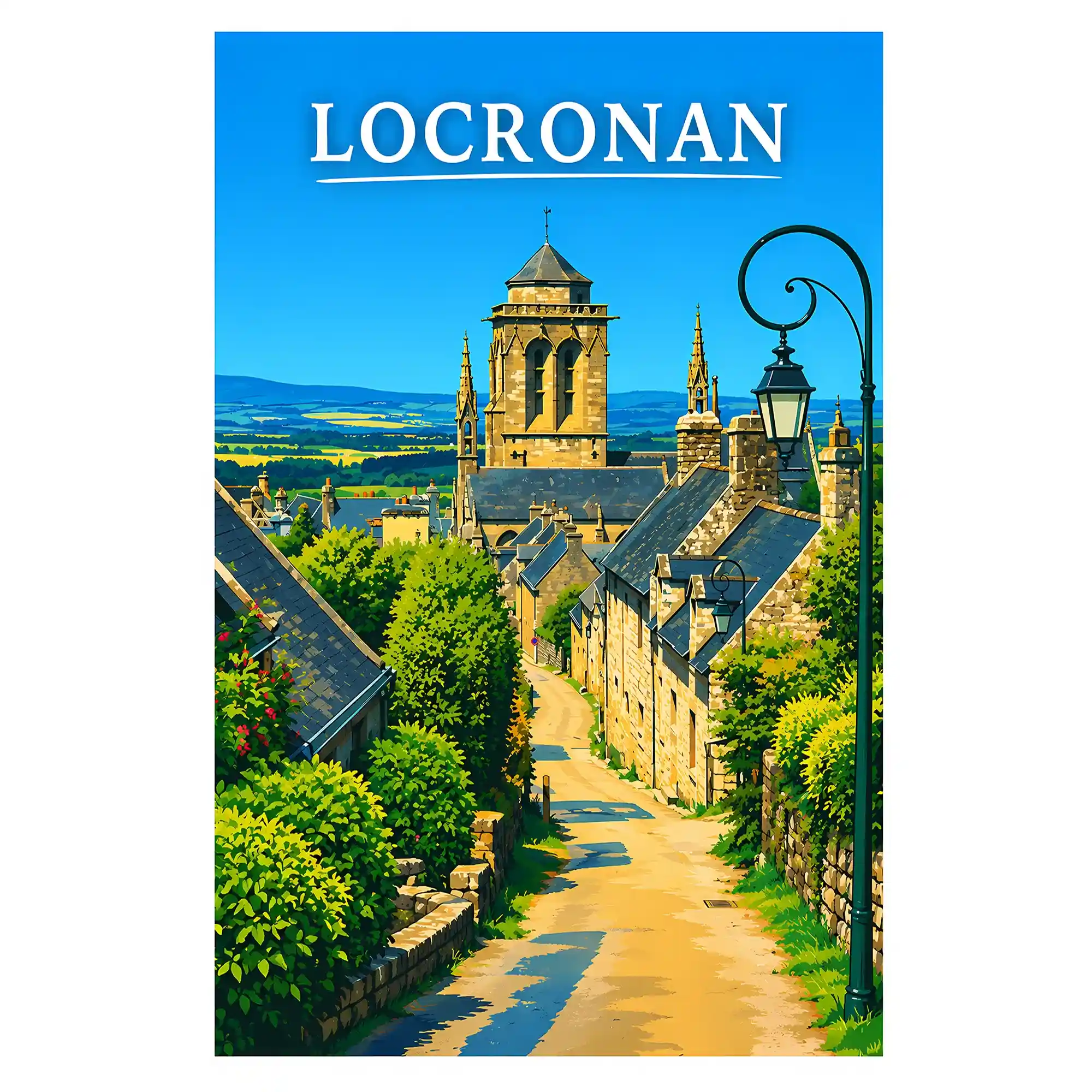 Affiche - Locronan