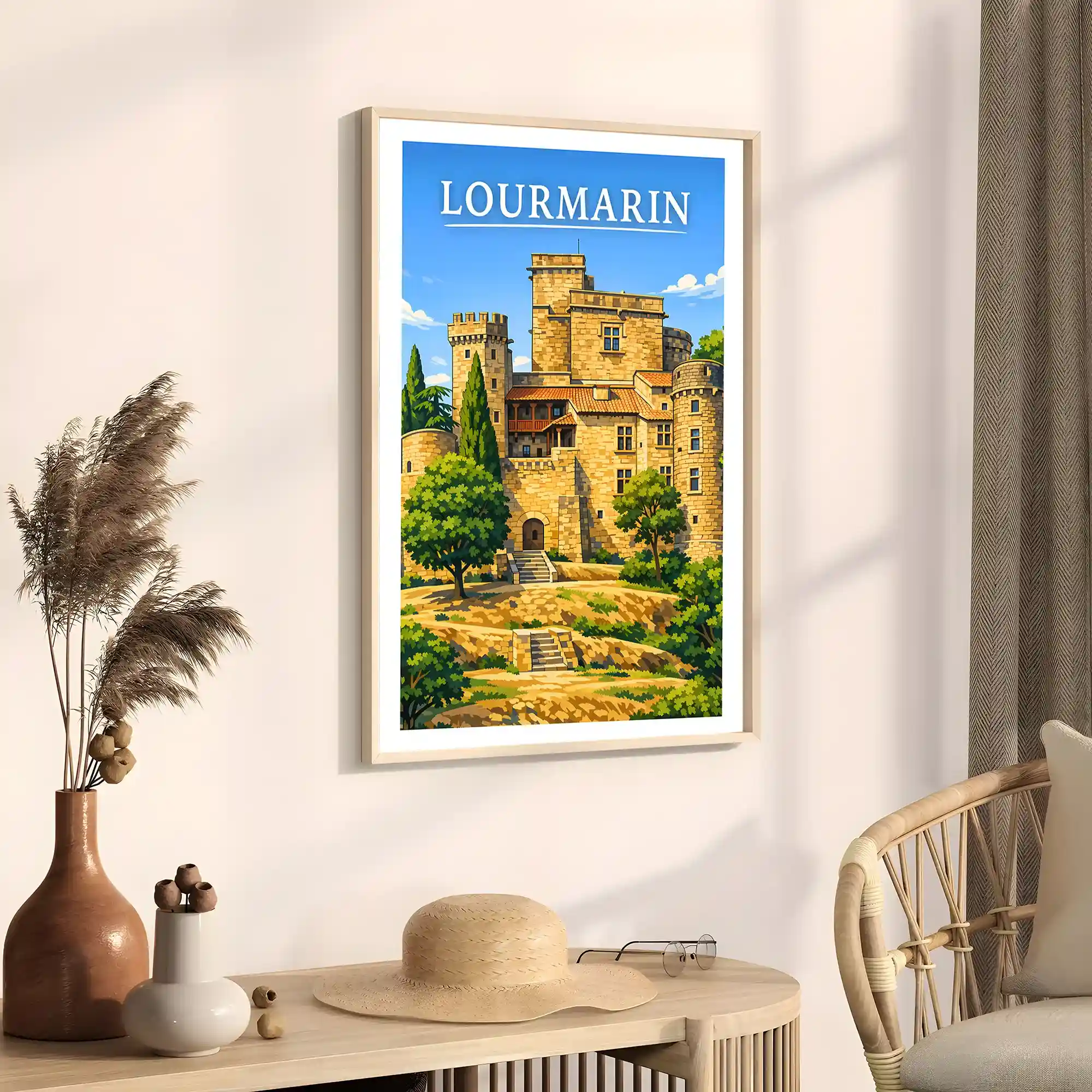 Affiche - Lourmarin - Image 3
