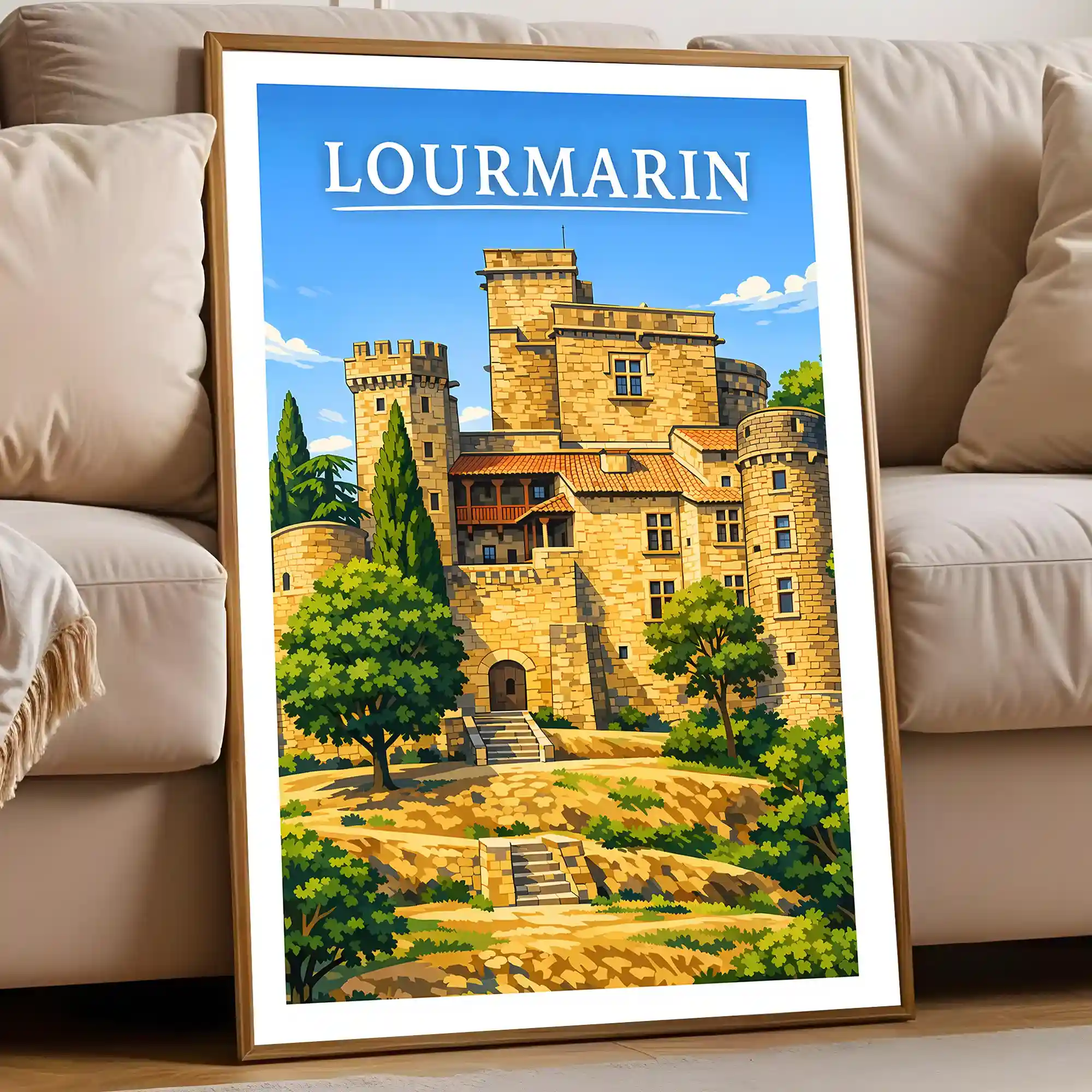 Affiche - Lourmarin - Image 5