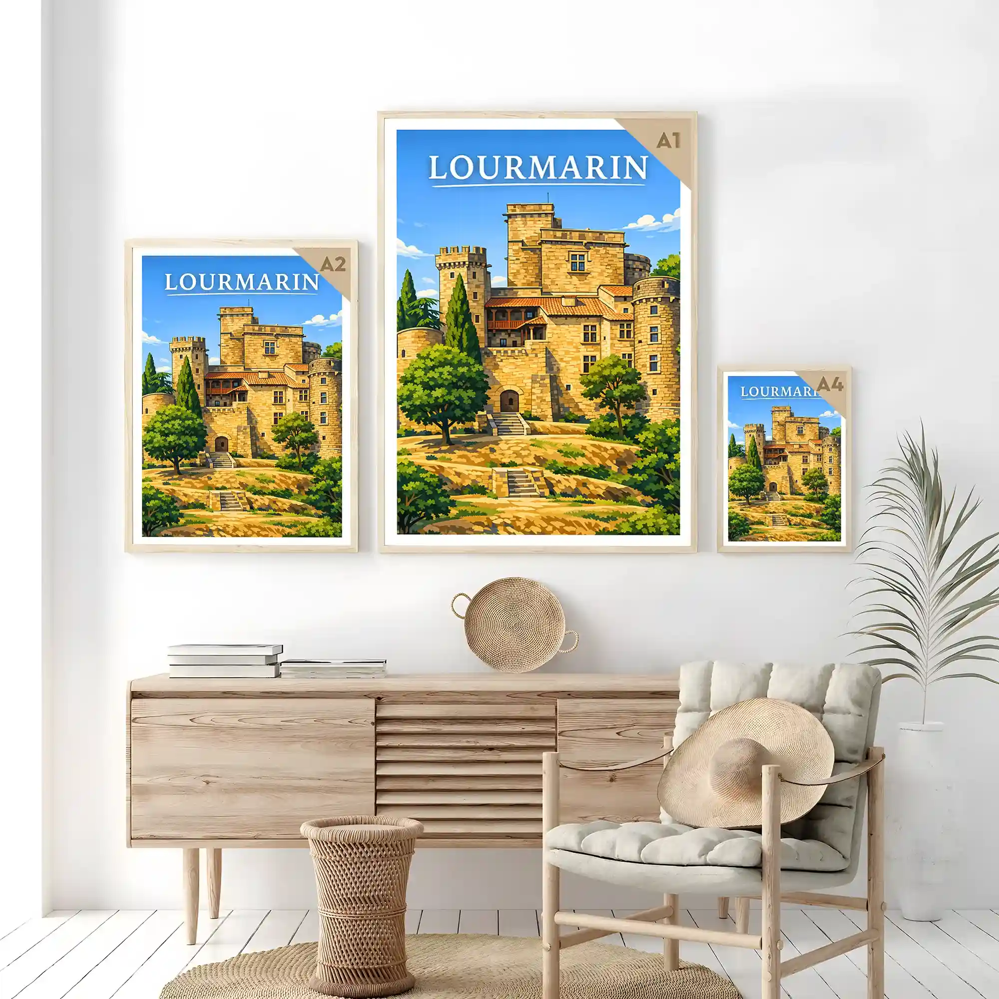Affiche - Lourmarin - Image 7