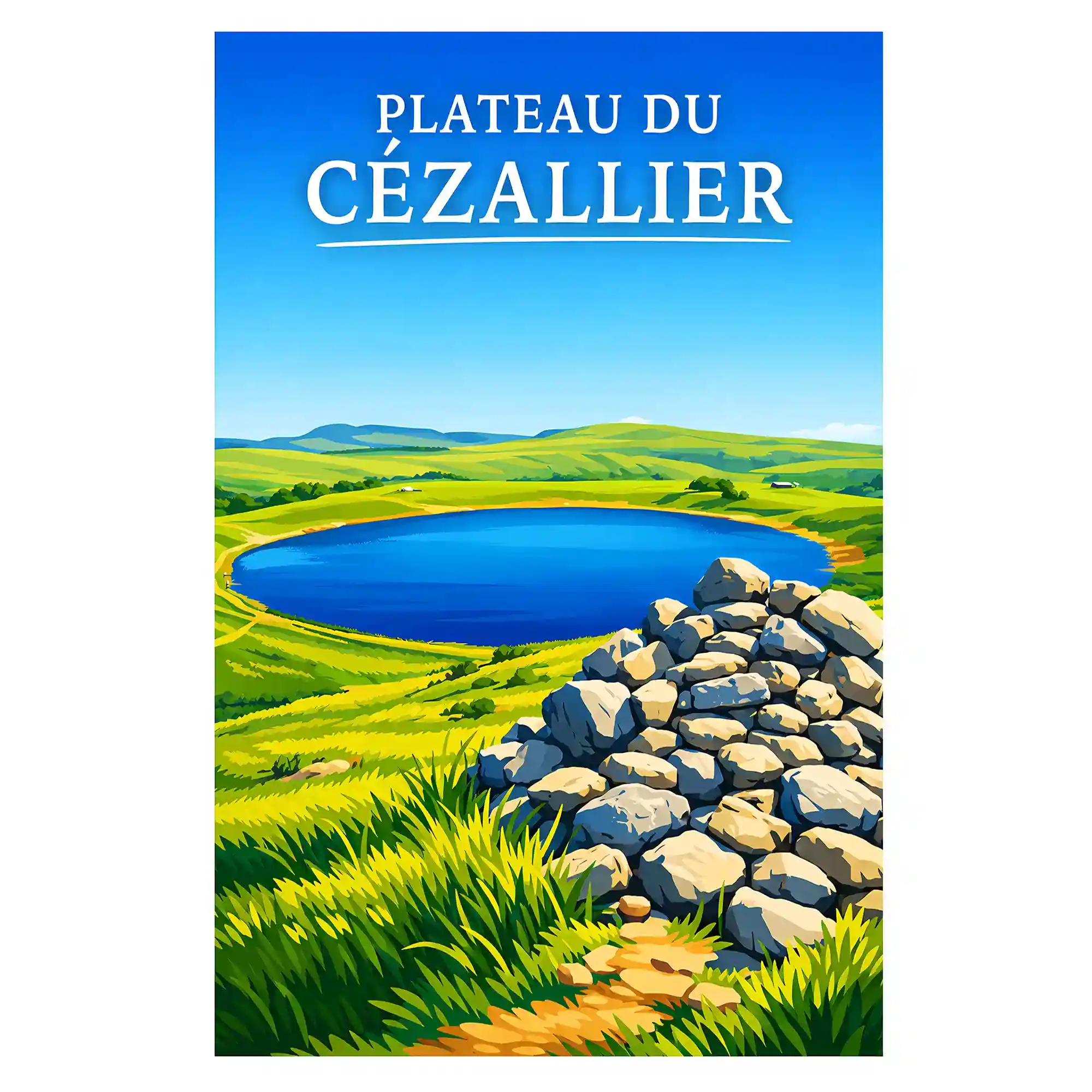 Affiche - Plateau du Cézallier