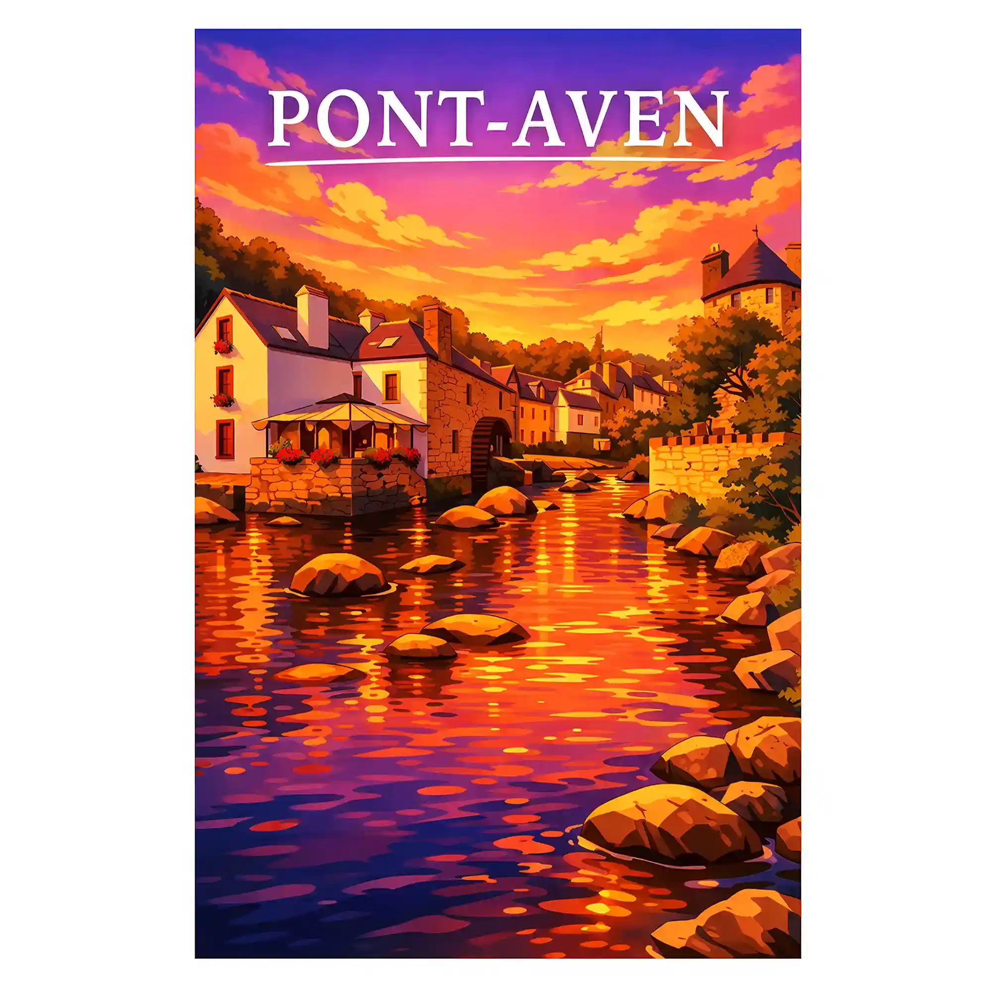 Affiche - Pont-Aven