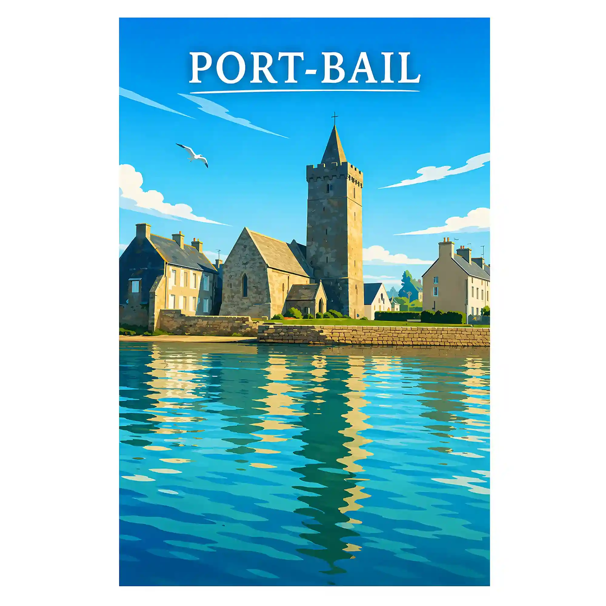 Affiche - Port-Bail