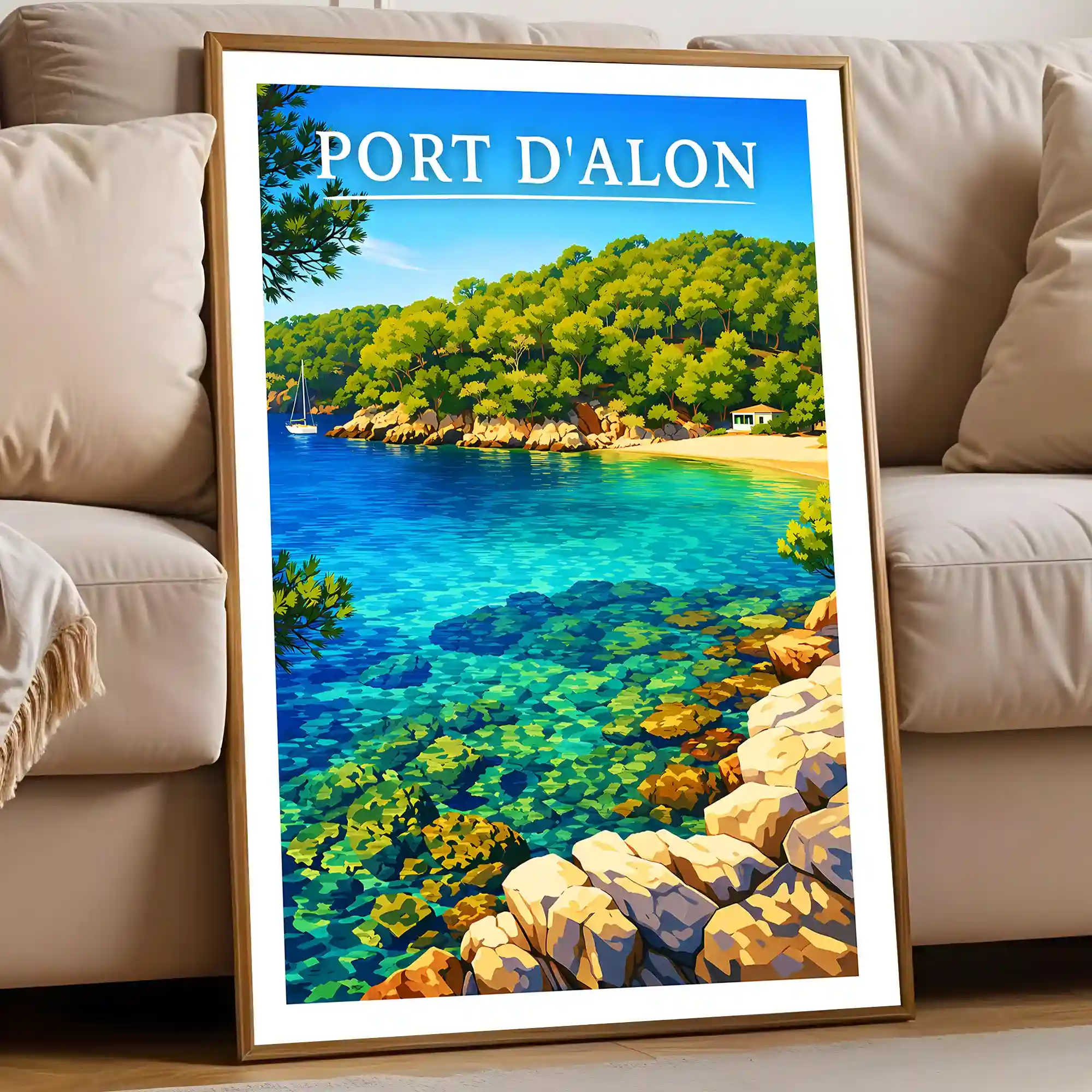 Affiche - Port d'Alon - Image 5