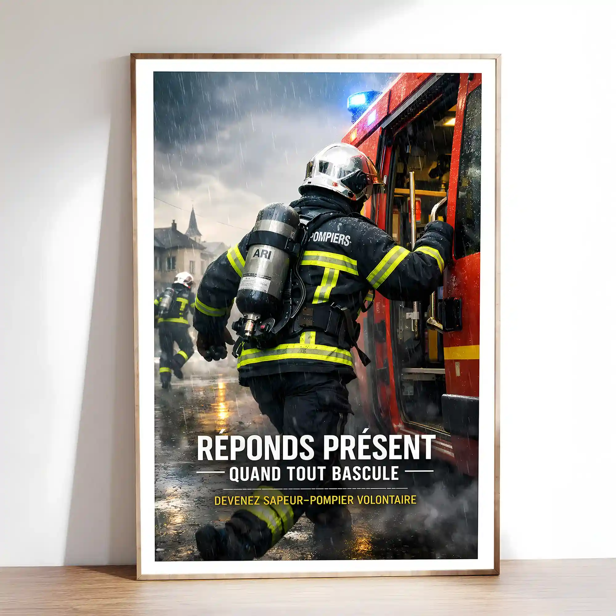 Affiche - Recrutement des Pompiers Volontaires - Image 2