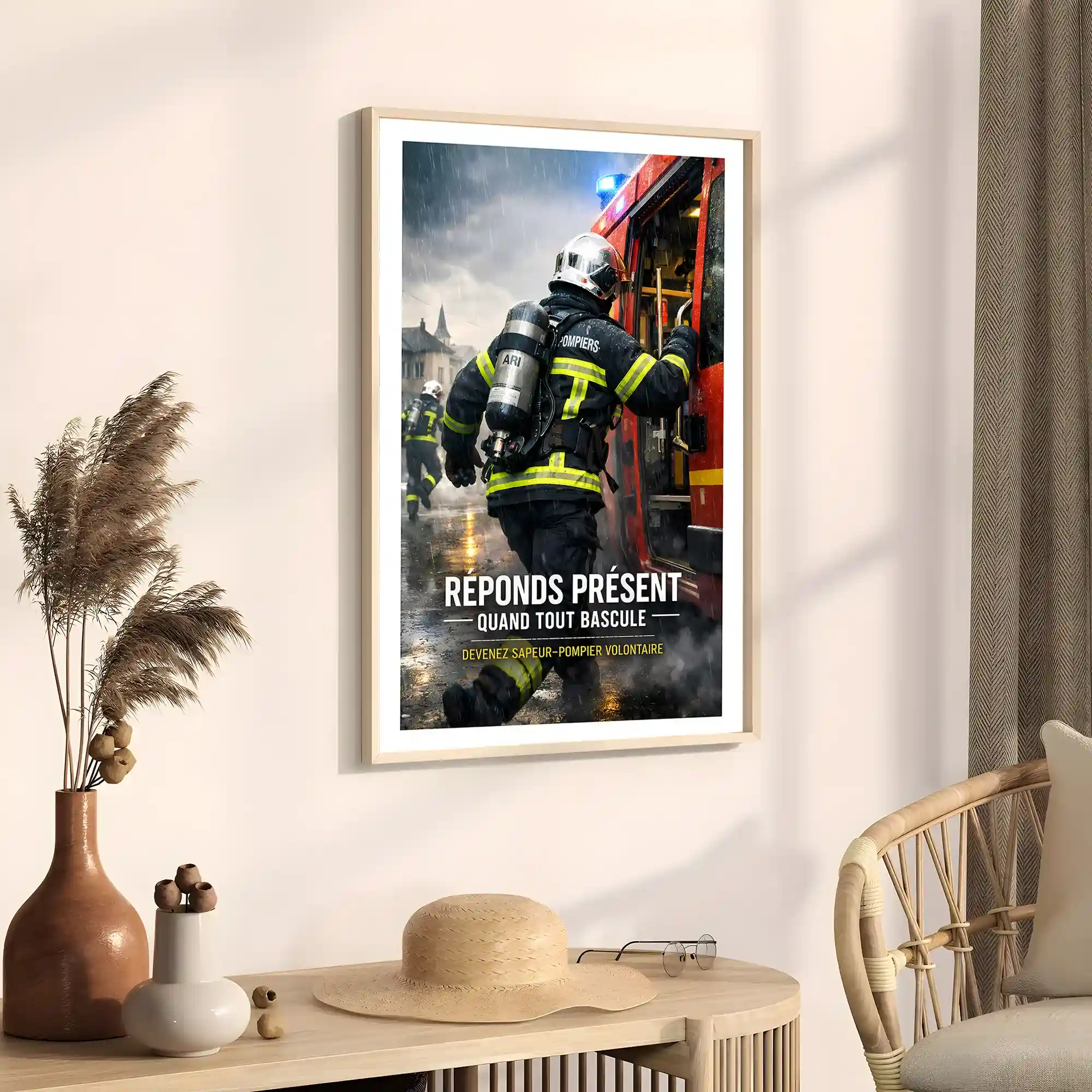 Affiche - Recrutement des Pompiers Volontaires - Image 3