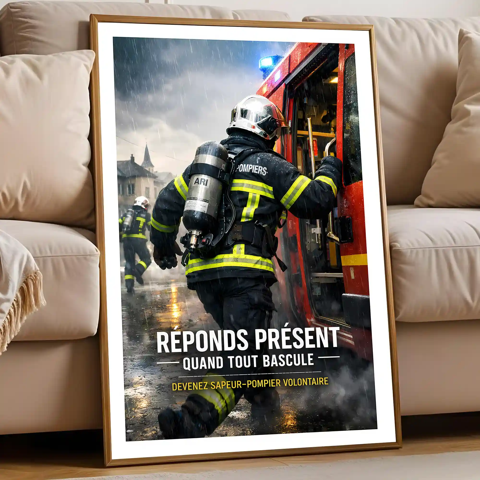 Affiche - Recrutement des Pompiers Volontaires - Image 5