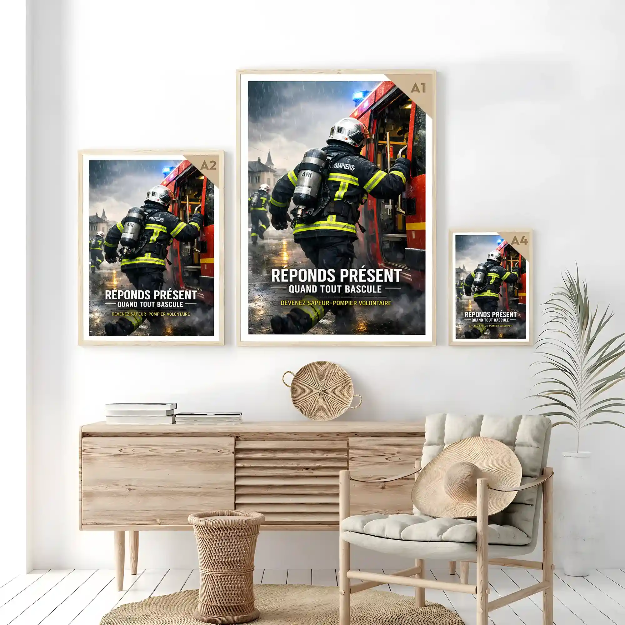 Affiche - Recrutement des Pompiers Volontaires - Image 7