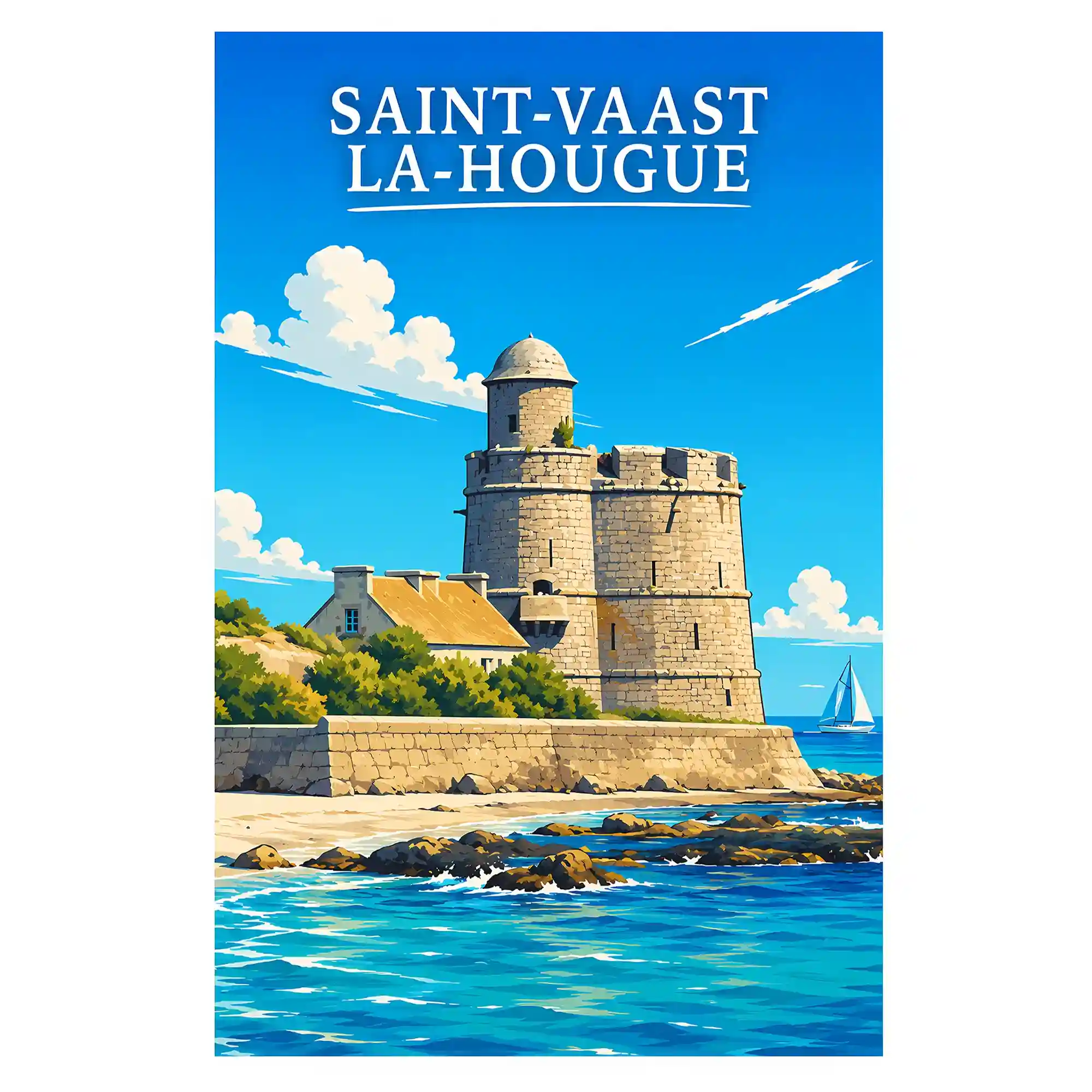 Affiche - Saint-Vaast-la-Hougue