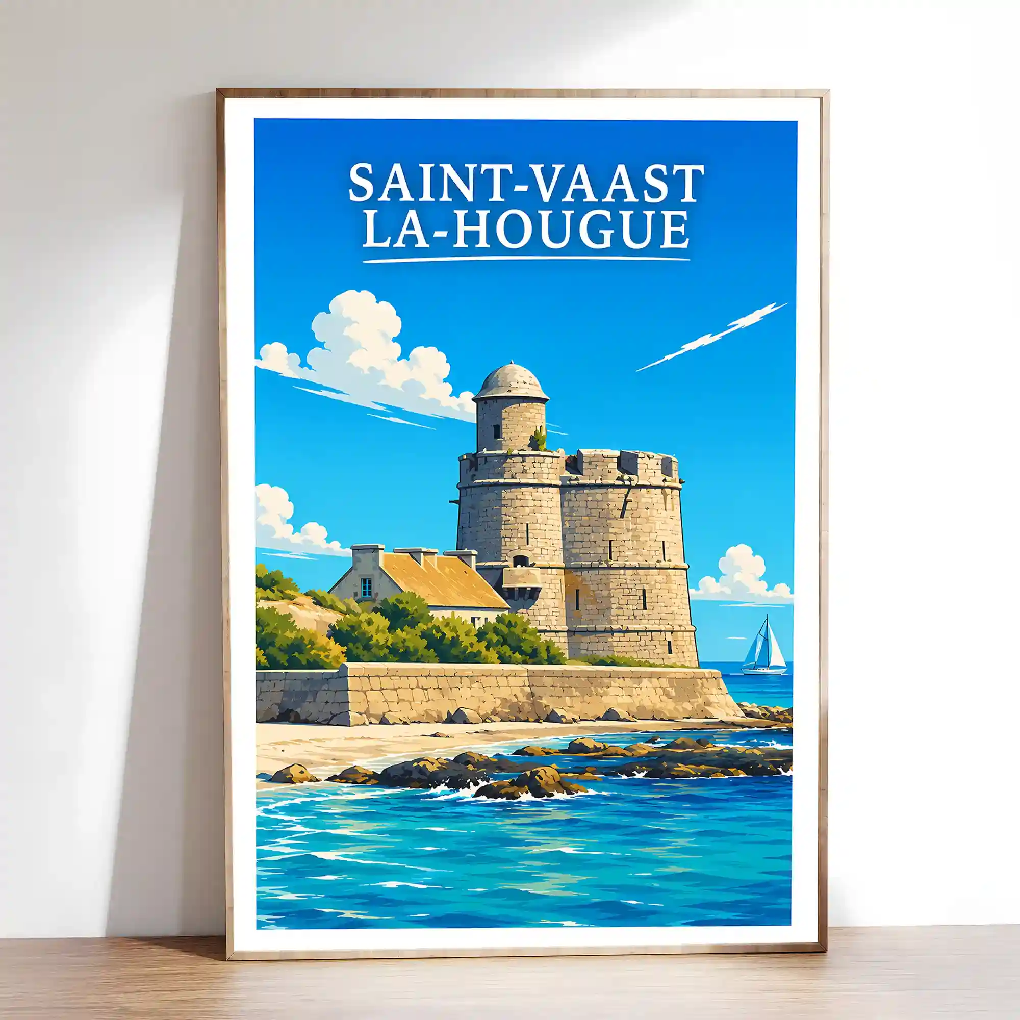 Affiche - Saint-Vaast-la-Hougue - Image 2