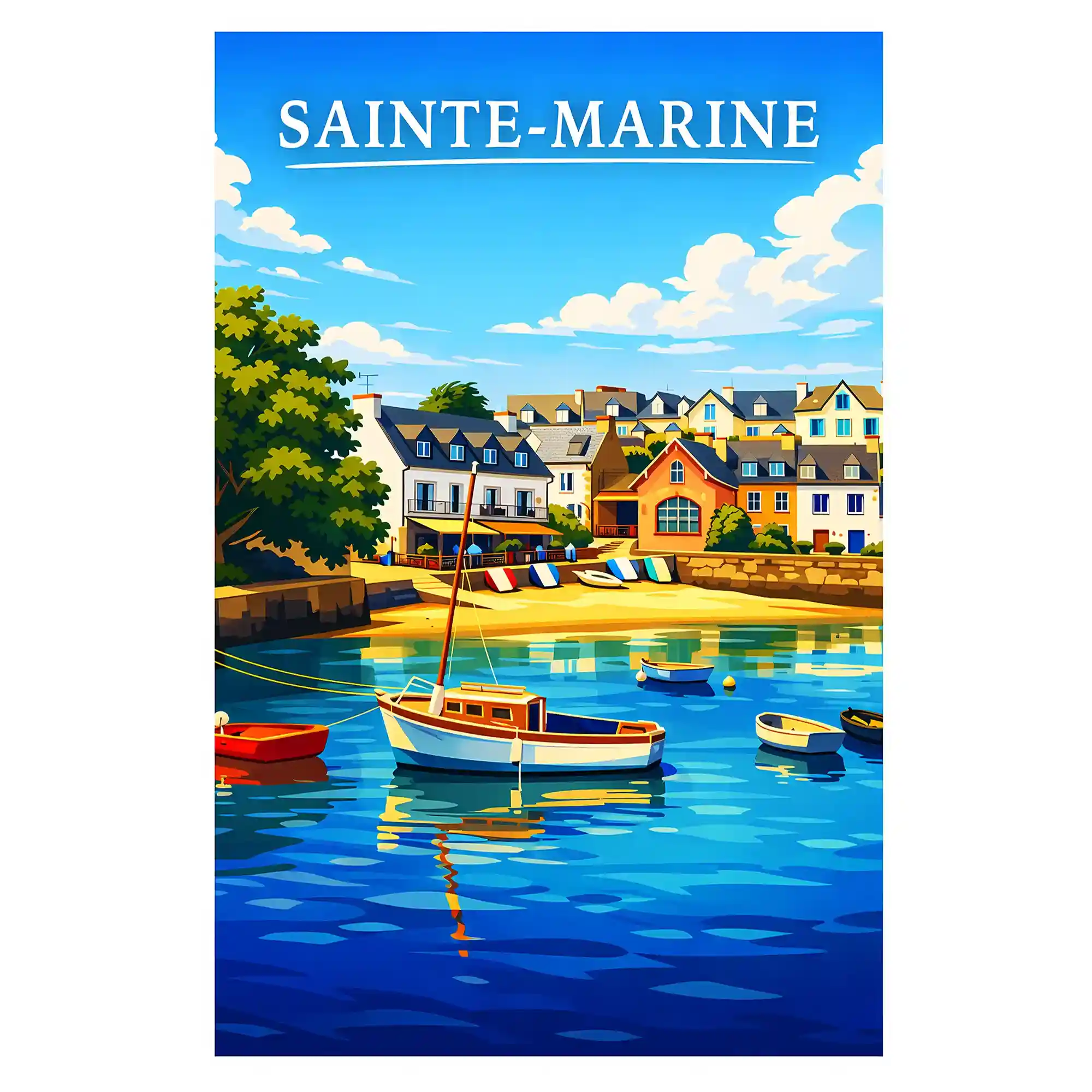 Affiche - Sainte-Marine