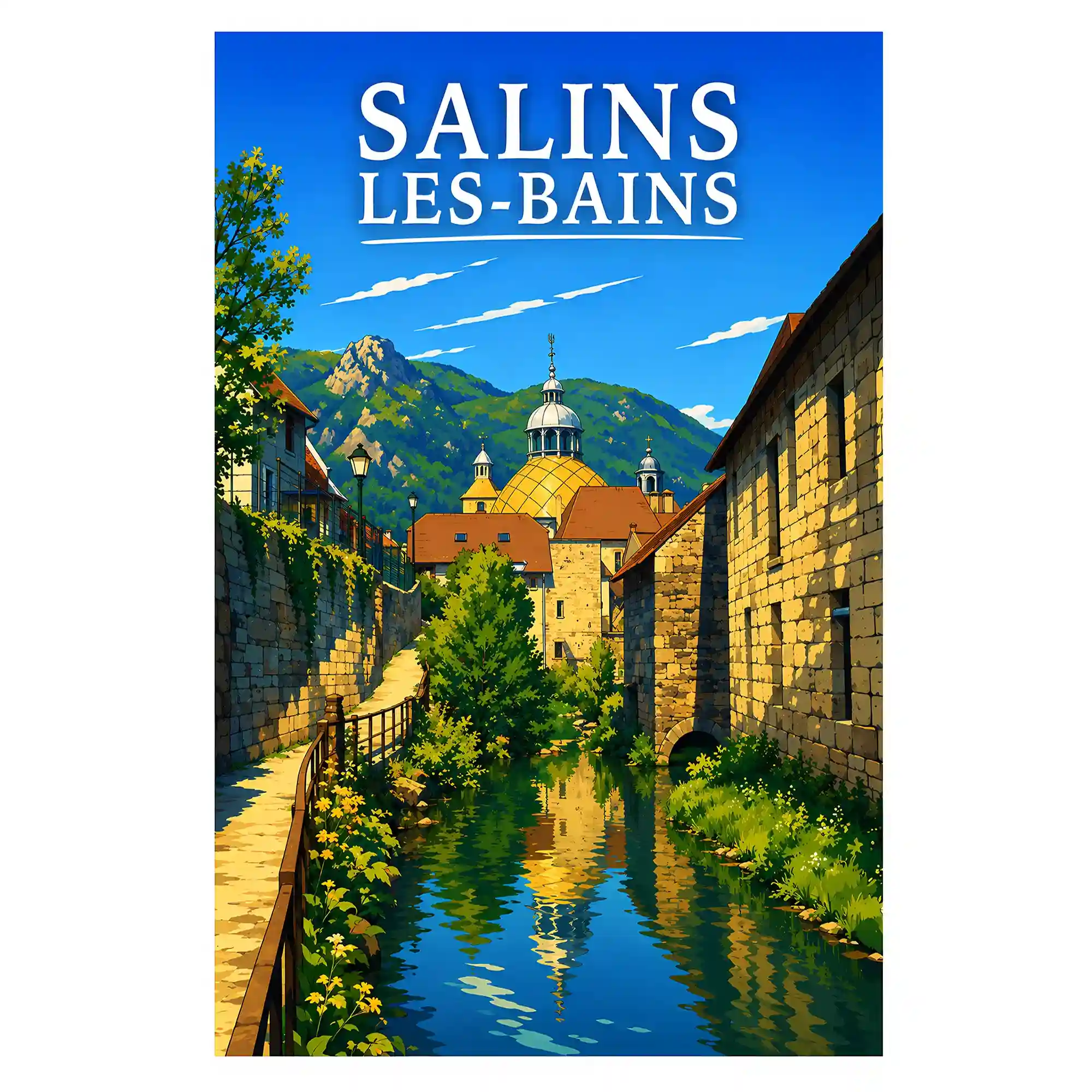 Affiche - Salins-les-Bains