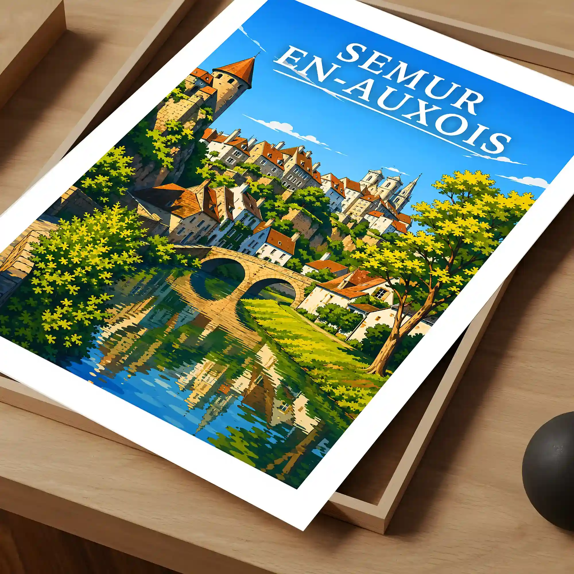 Affiche - Semur-en-Auxois - Image 4