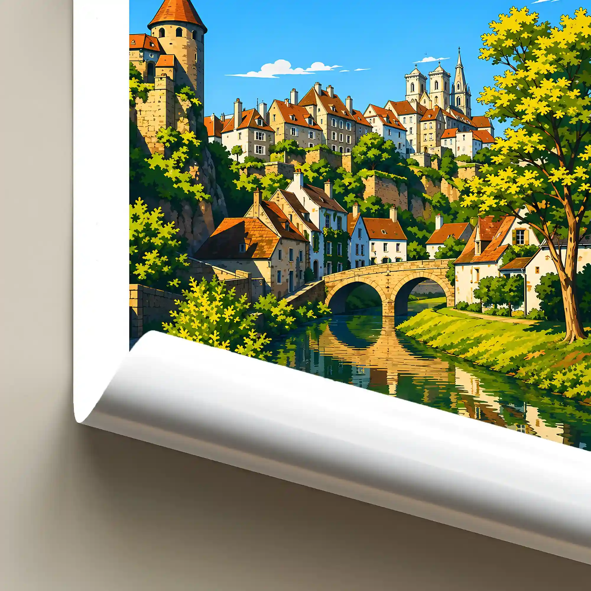 Affiche - Semur-en-Auxois - Image 6