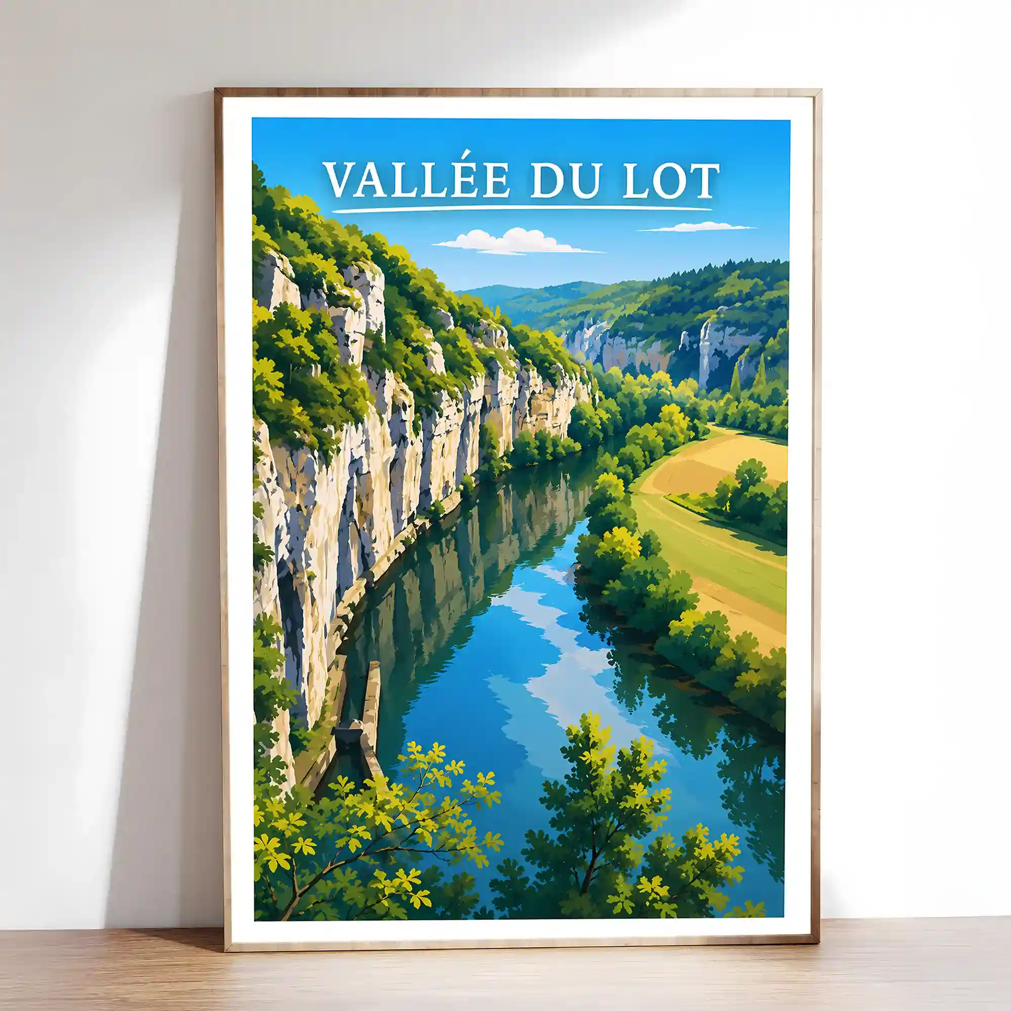 Affiche - Vallée du Lot - Image 2